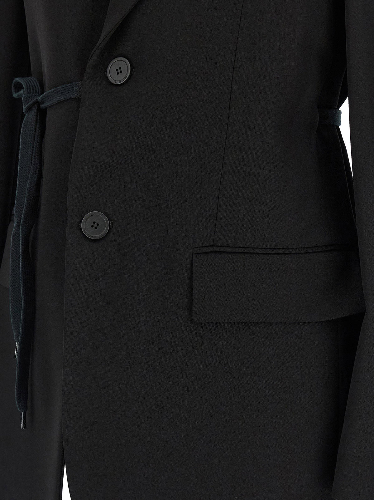 Balenciaga Wrap Tailored Blazer