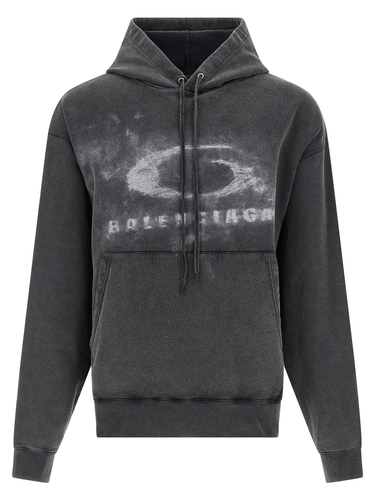 Balenciaga Washed Crayon Loop Hoodie