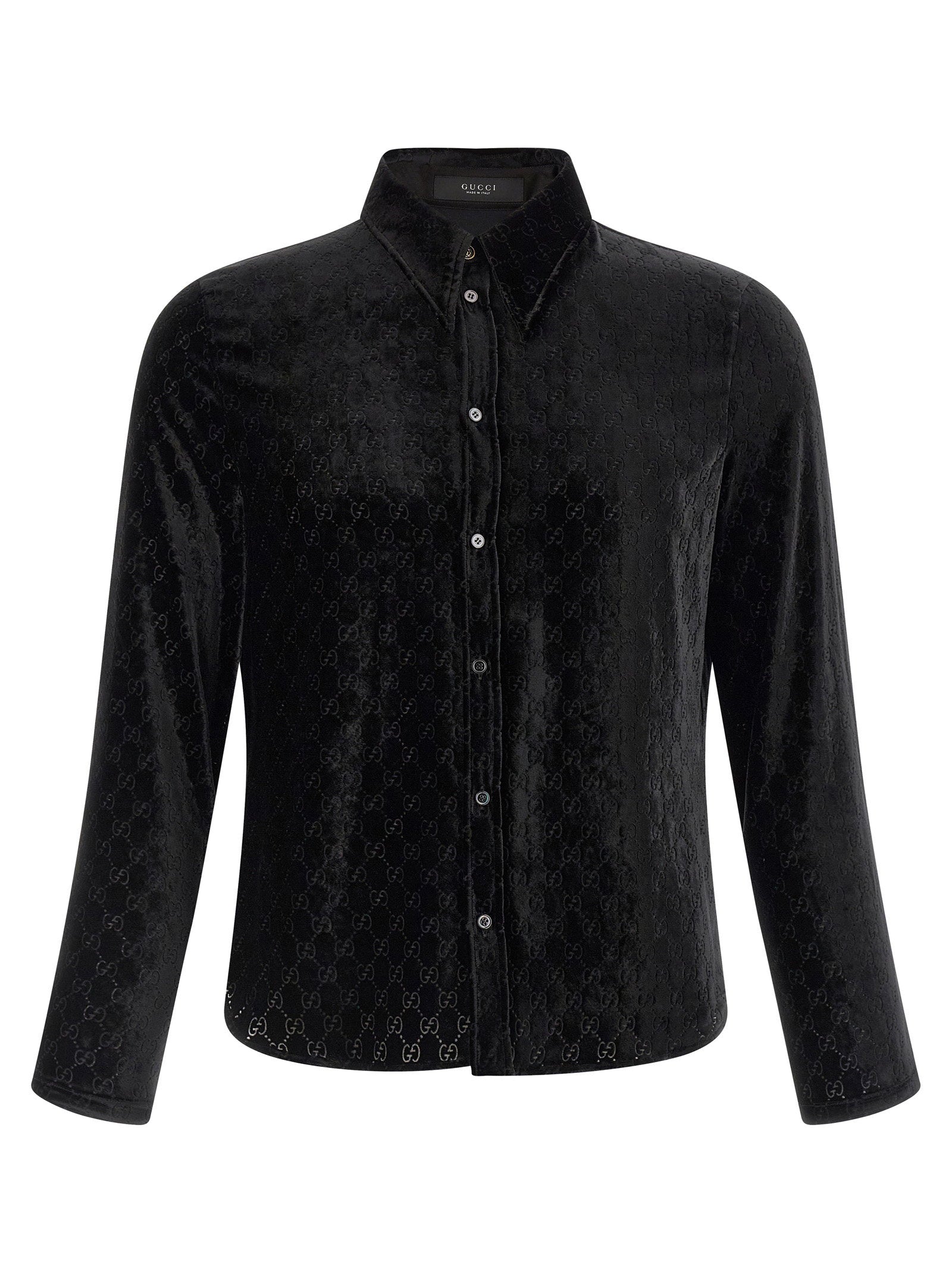 Gucci Gg Velvet Shirt