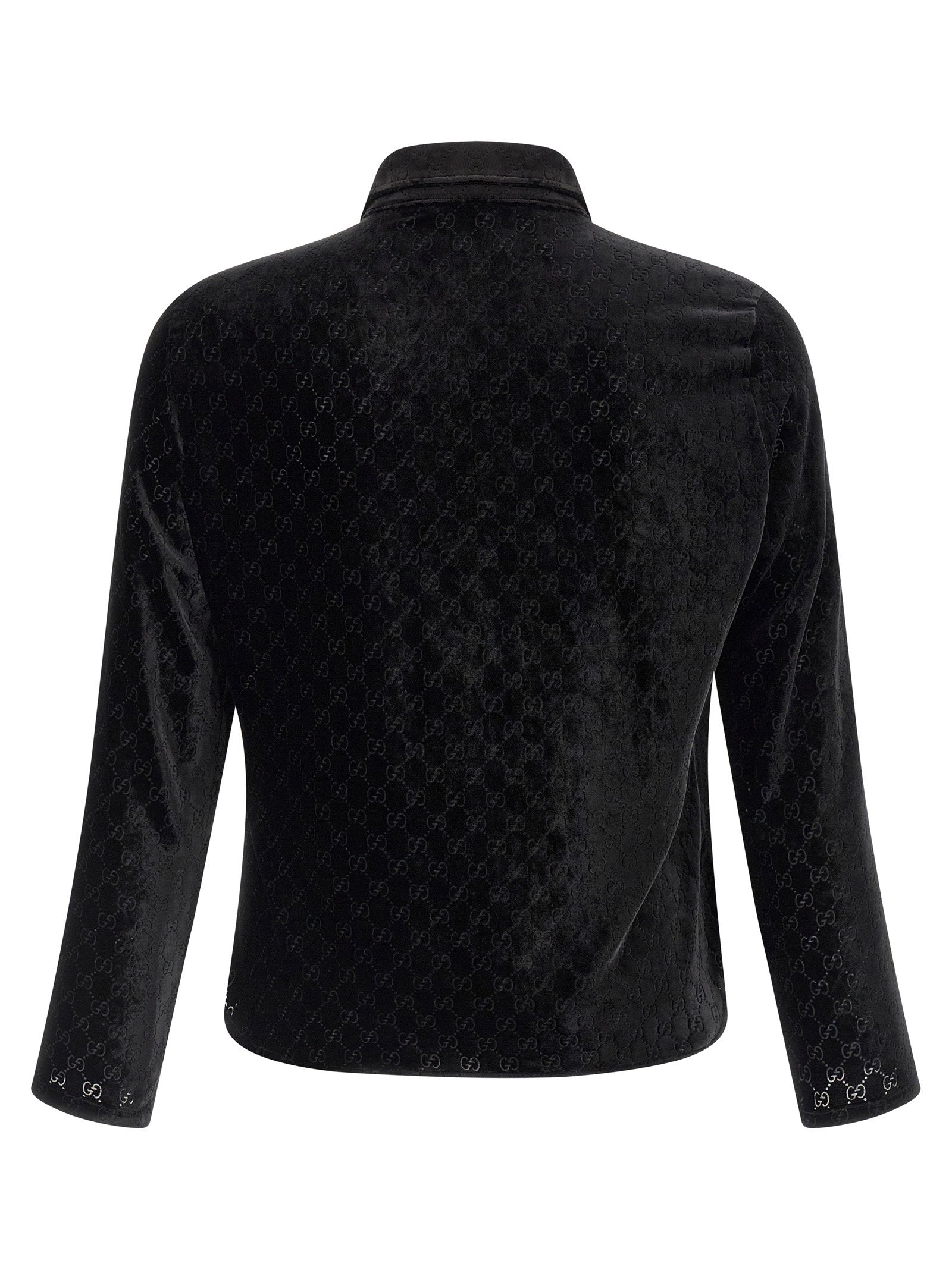 Gucci Gg Velvet Shirt