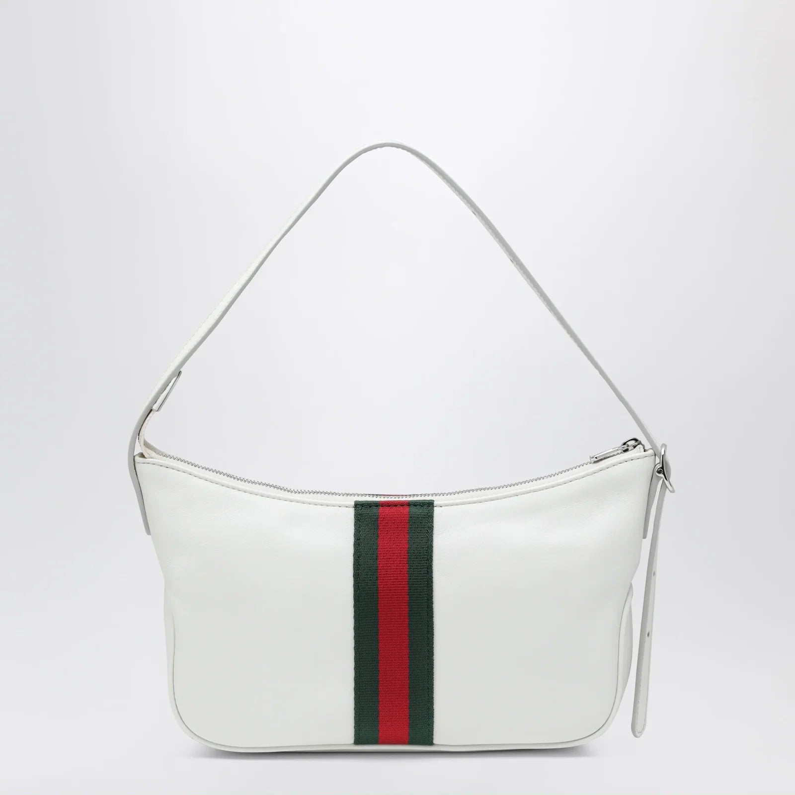 GUCCI Small White Lunetta Bag