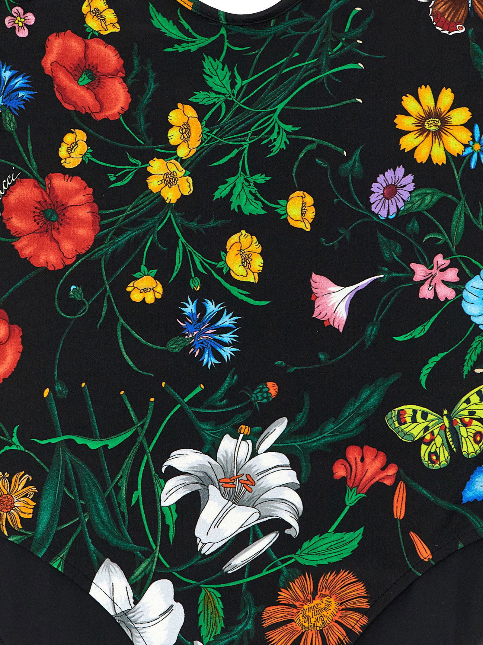 Gucci Flora One-piece Swimsuit