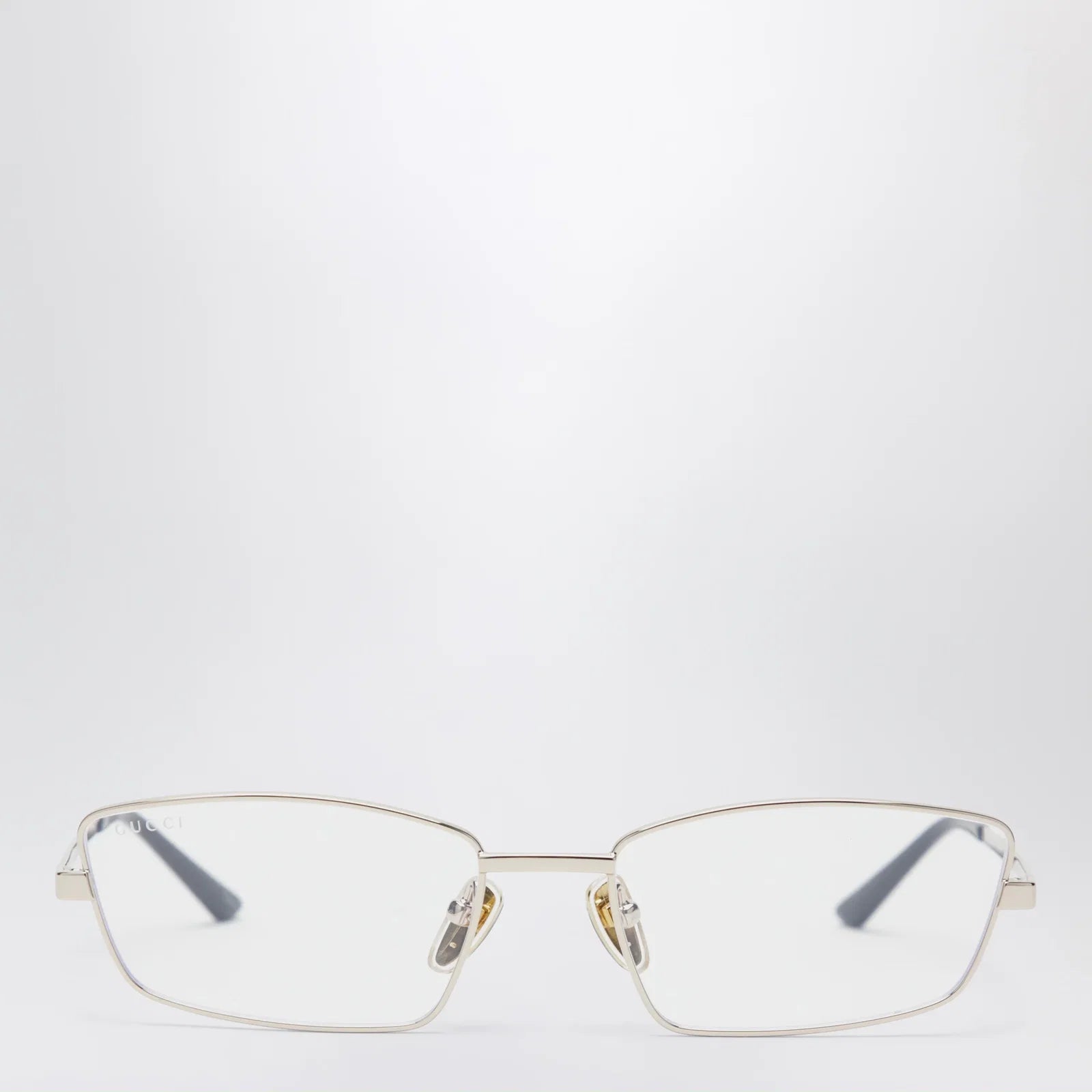 GUCCI Gold-Tone Metal Frame Glasses