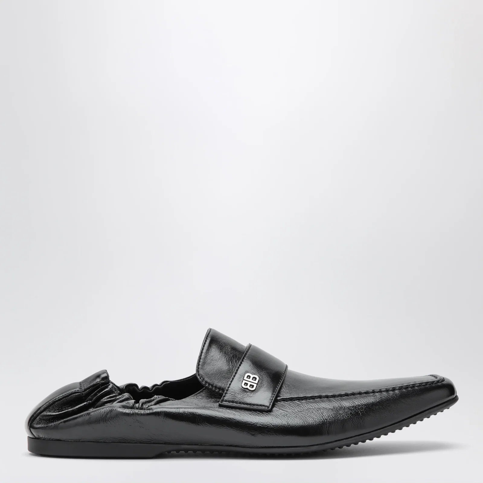 Balenciaga Palermo BB loafer in goat leather in black