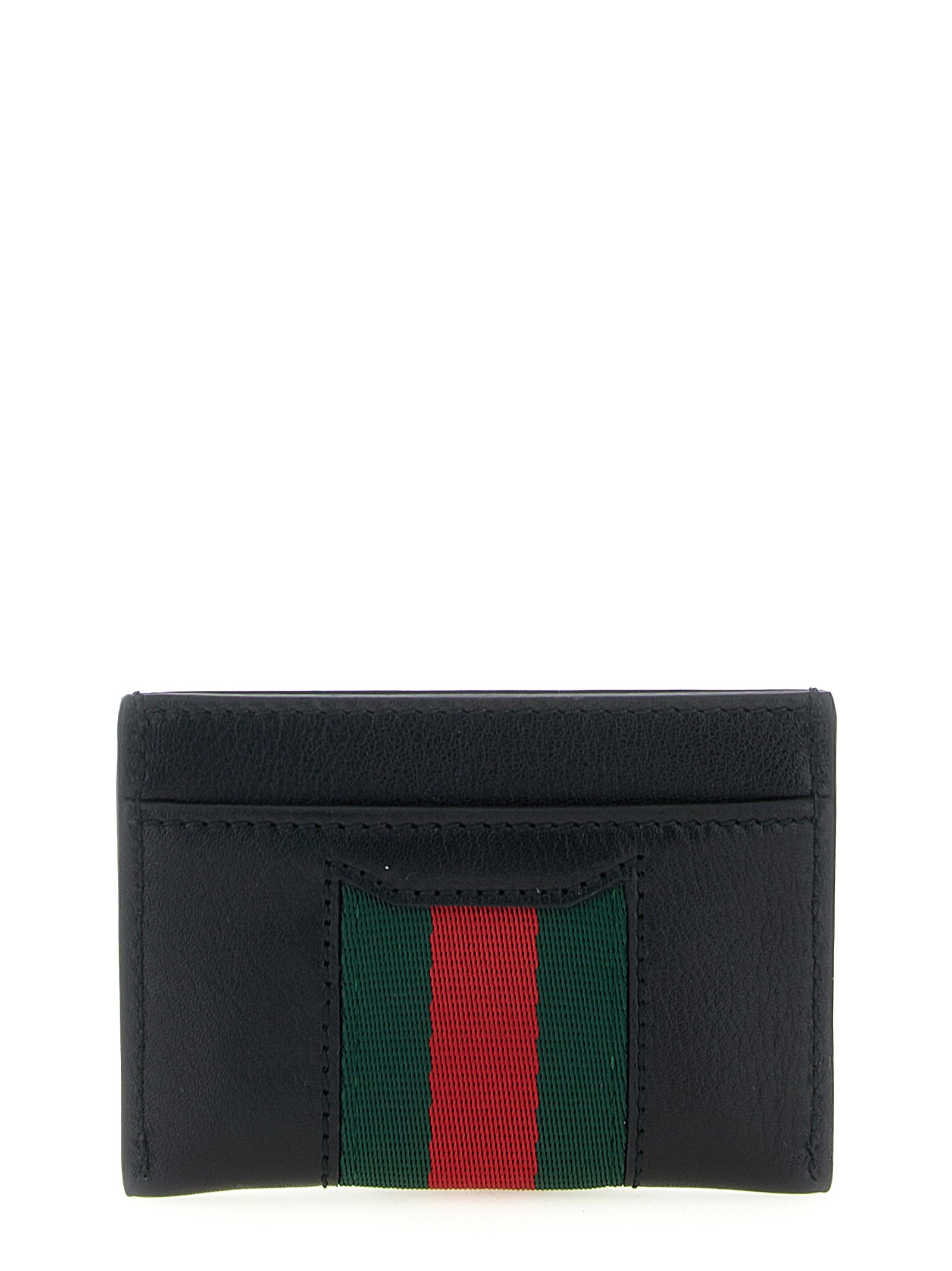 Web Horsebit Gucci Card Holder