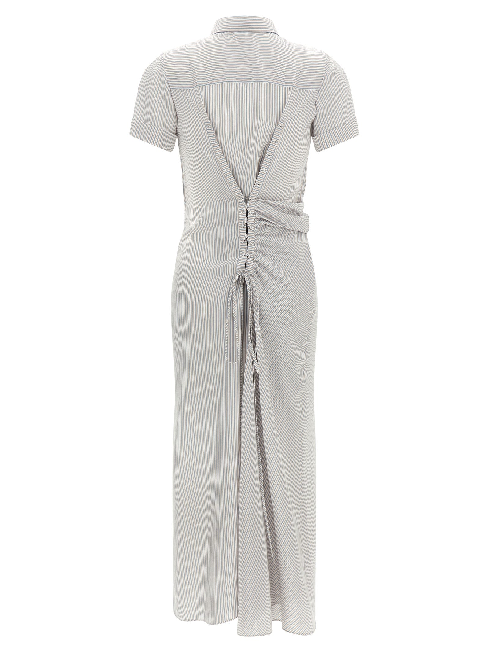 Alexander McQueen Chemisier Corset Dress