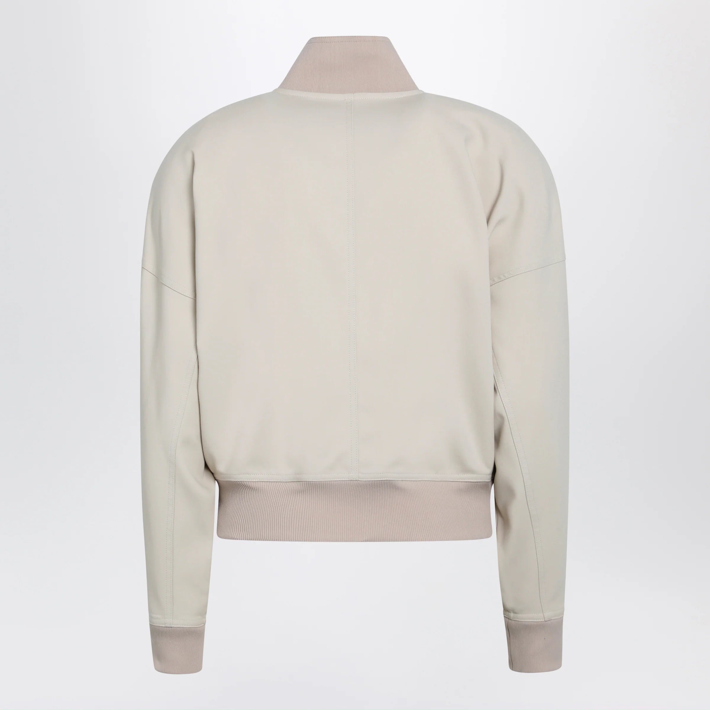 GUCCI Écru poplin zip jacket