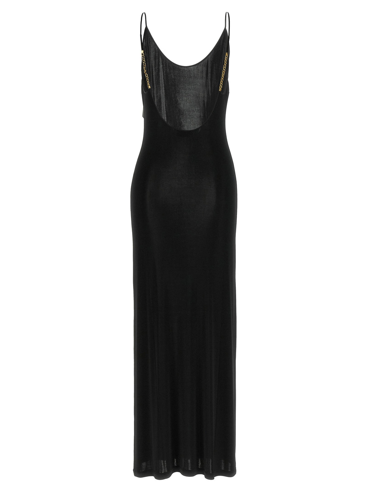 Saint Laurent Cassandre Chain Dress