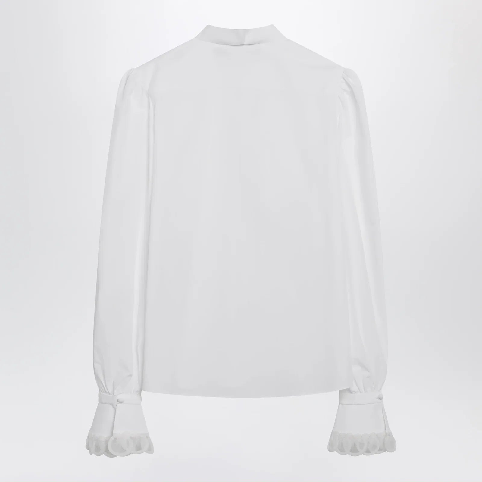 Valentino White cotton poplin shirt