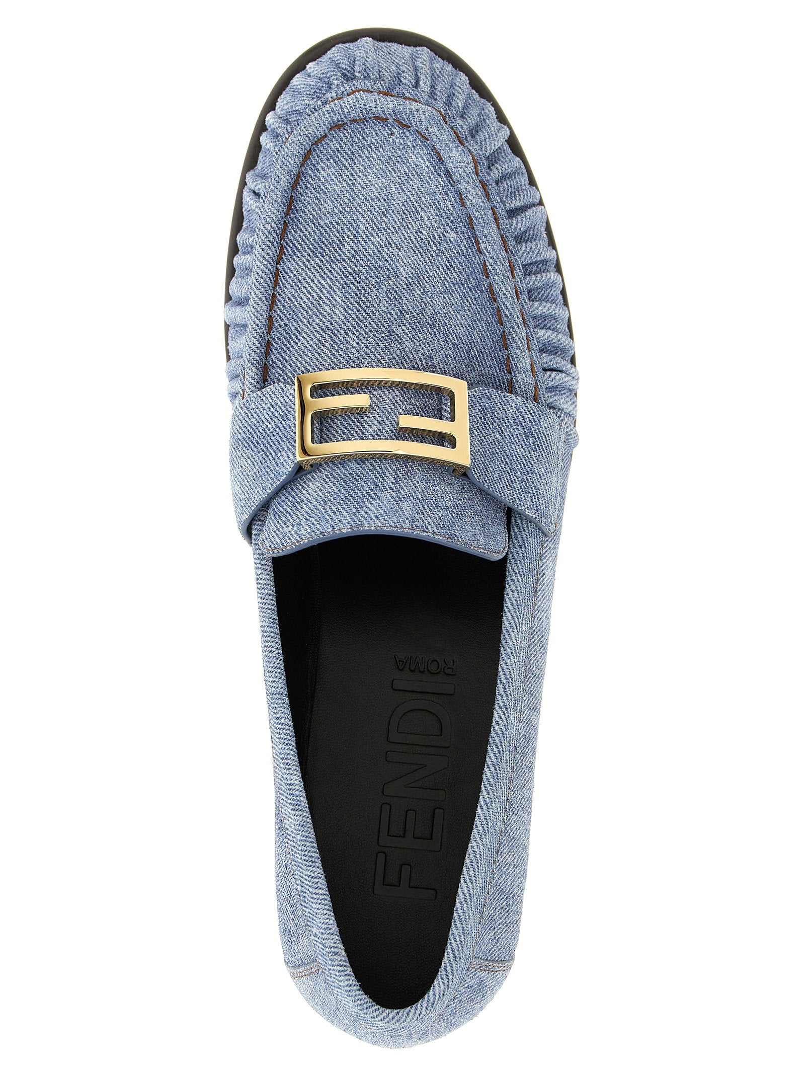 Fendi Baguette Loafers