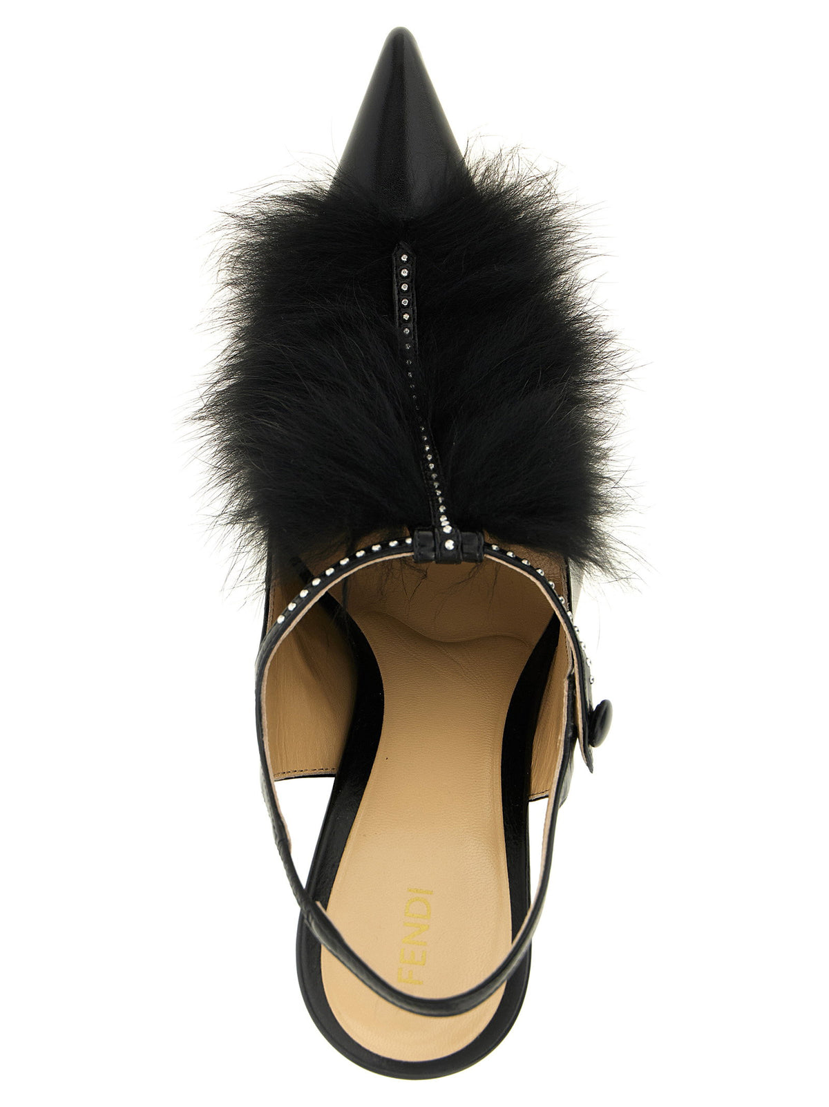 Fendi Noir Slingback