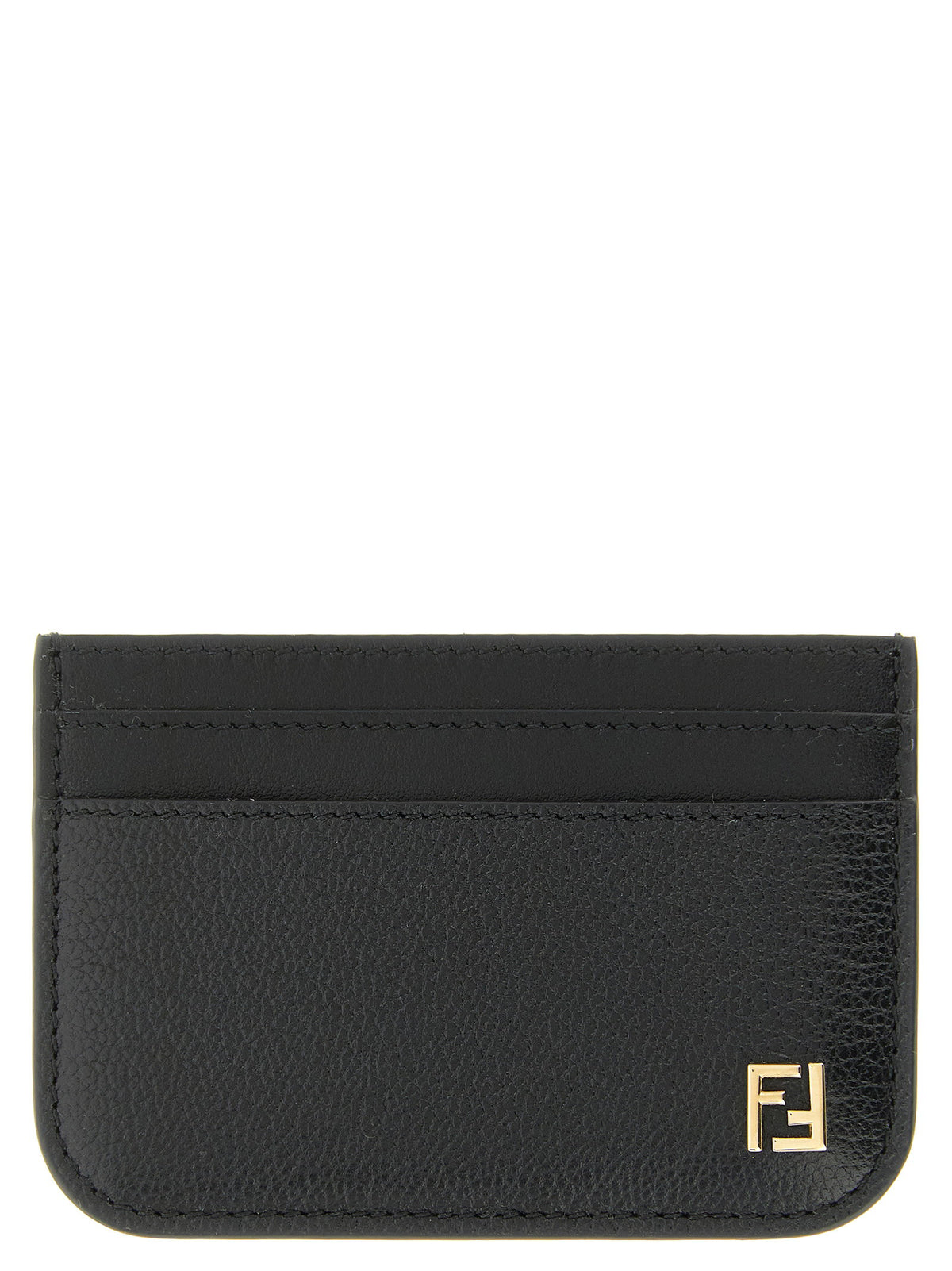 Fendi Black Ff Card Holder