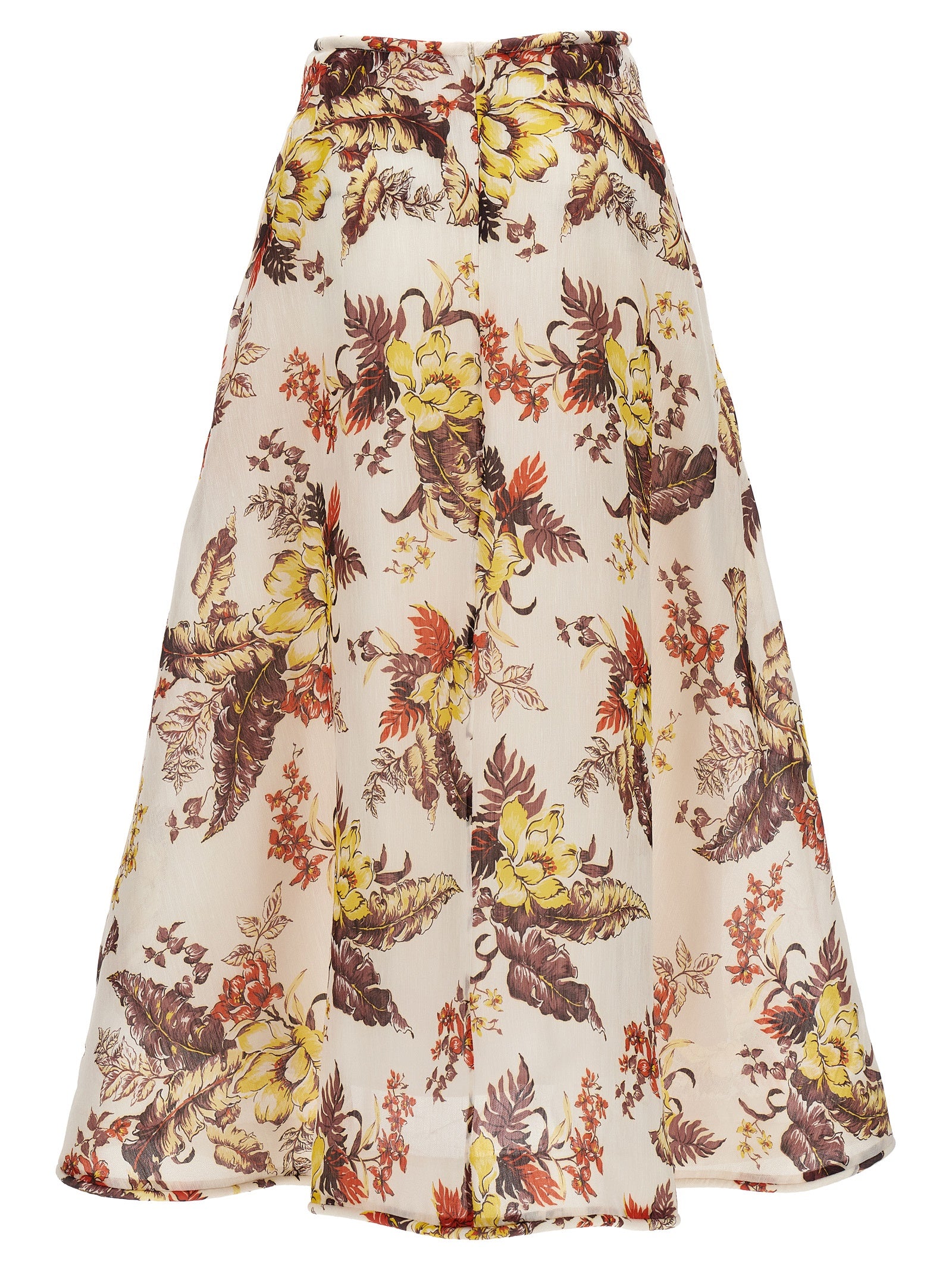 Zimmermann Matchmaker Floral Flare Skirt