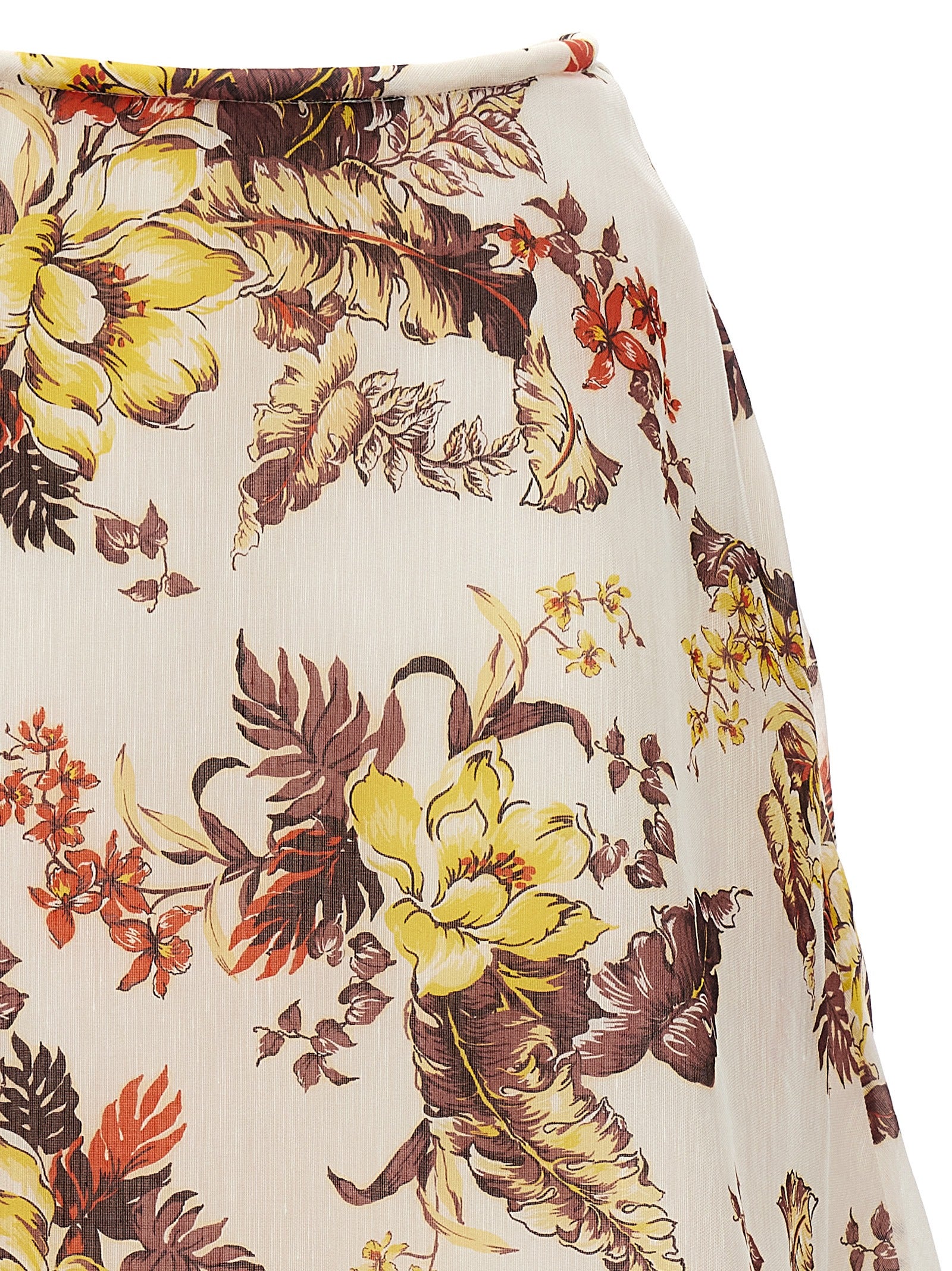 Zimmermann Matchmaker Floral Flare Skirt
