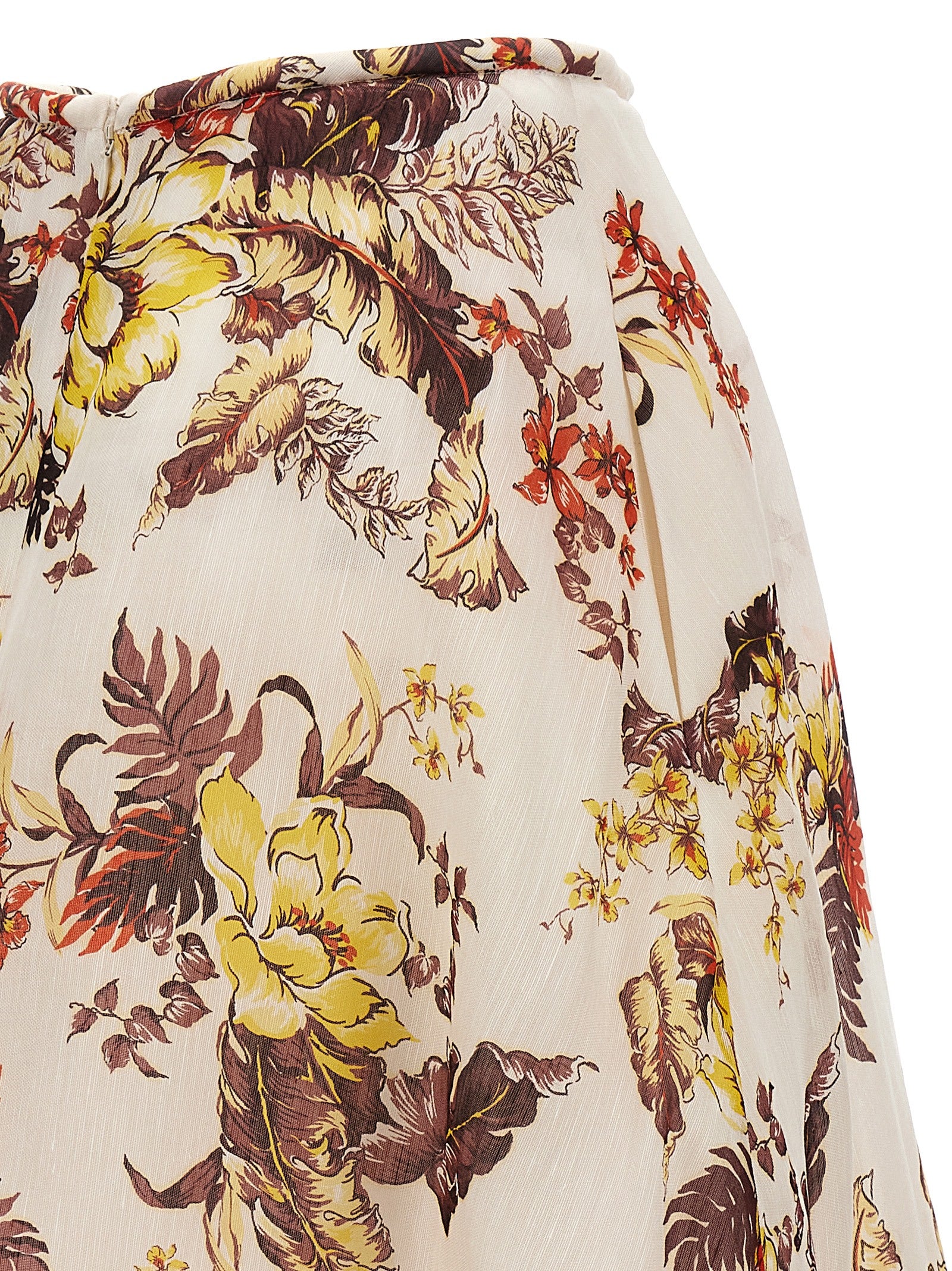 Zimmermann Matchmaker Floral Flare Skirt