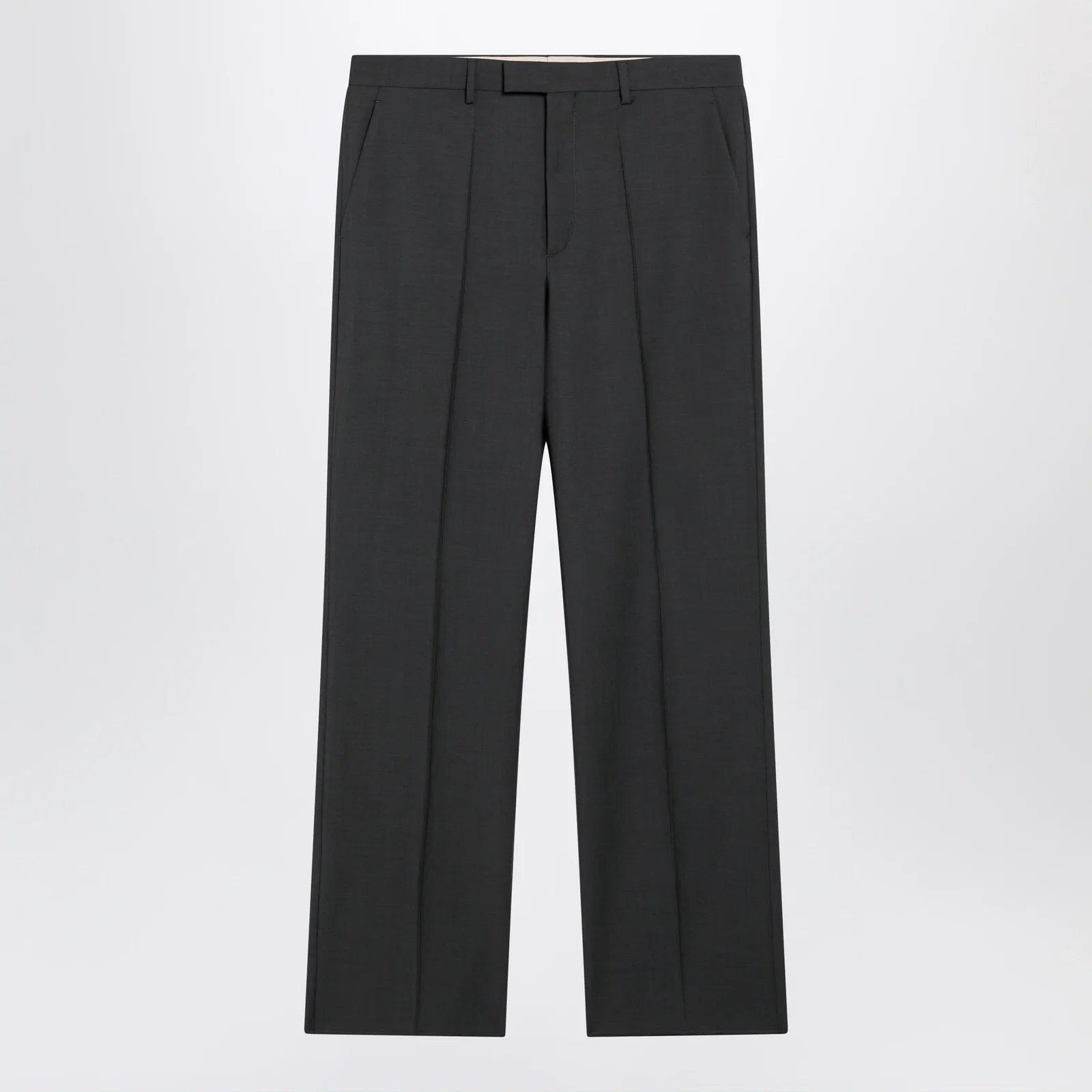 Valentino Gray wool-blend pants