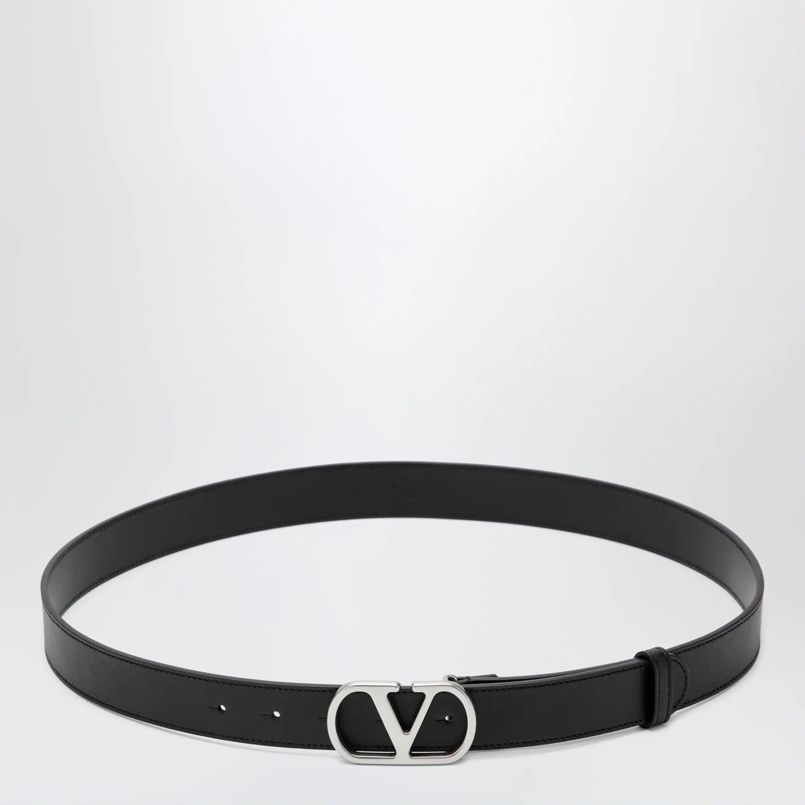 Valentino Garavani Black VLogo Signature belt