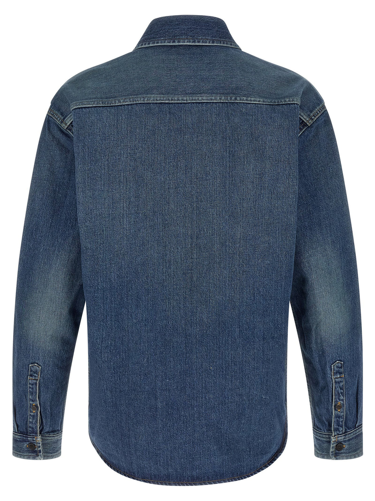 Saint Laurent Cassandre Denim Shirt