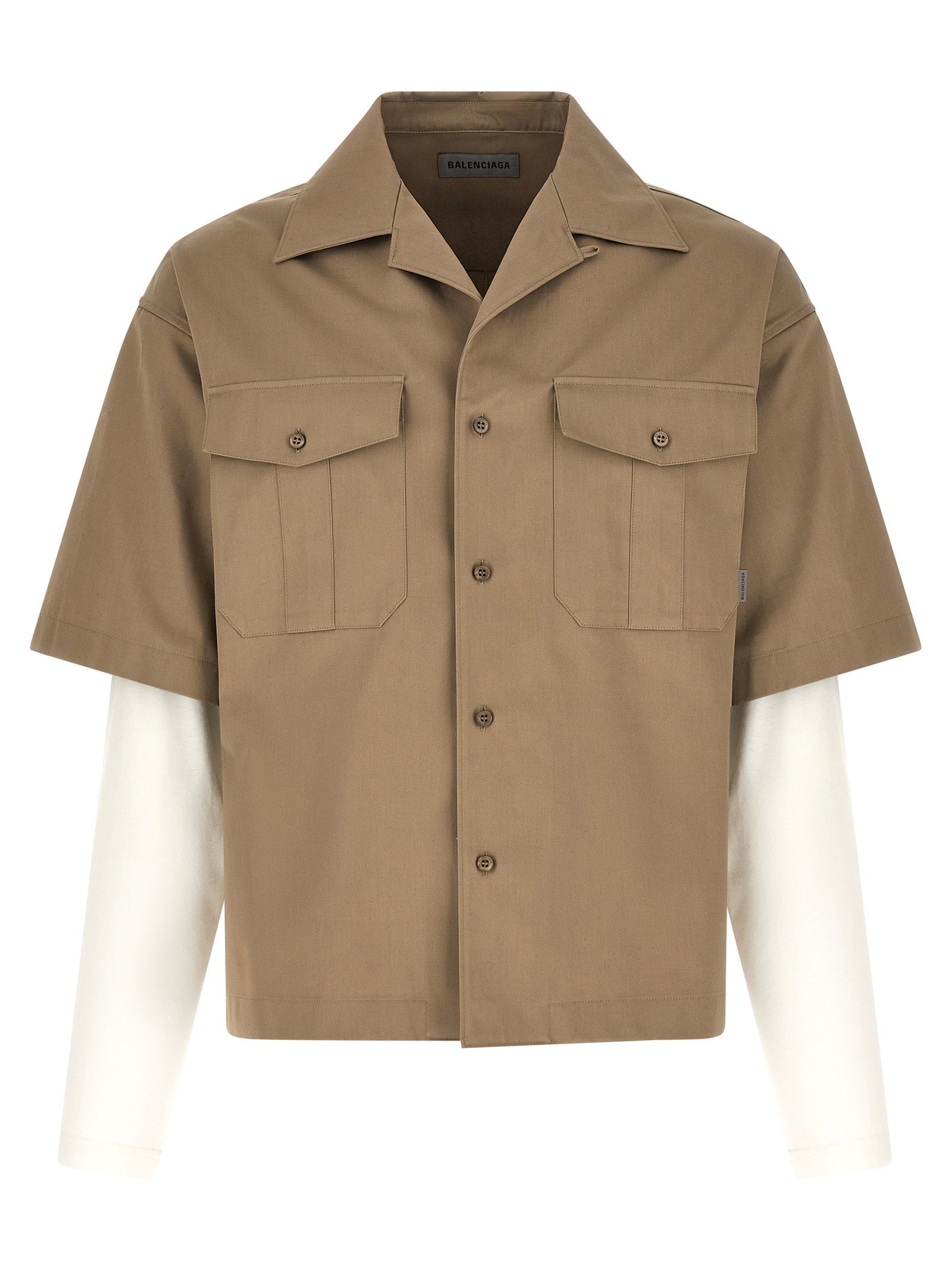 Balenciaga Double-layer Shirt
