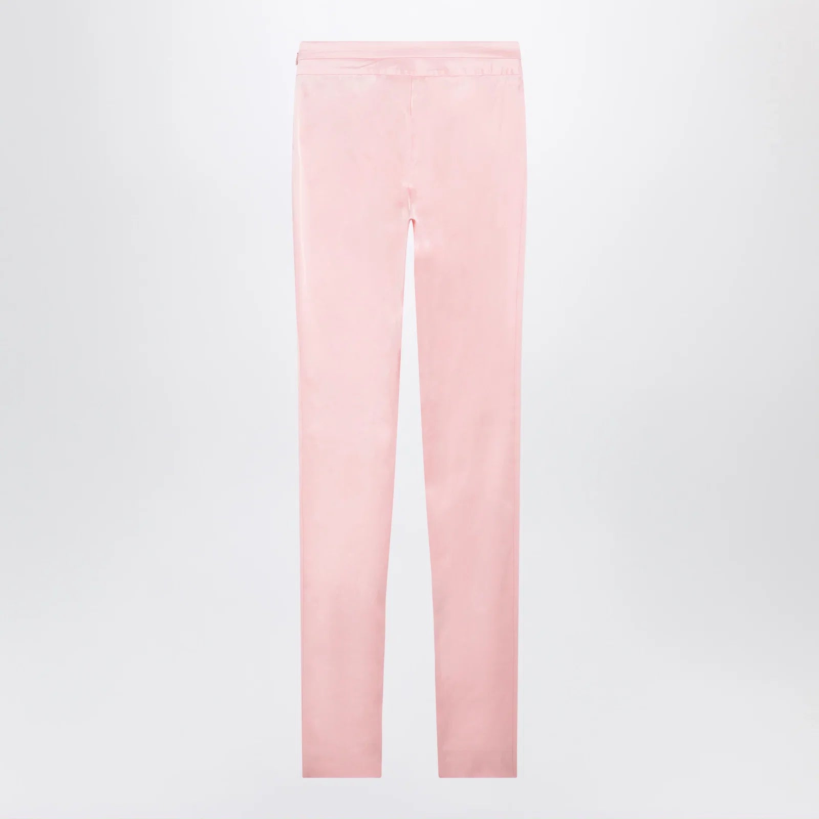 GUCCI Pink stretch silk faille leggings