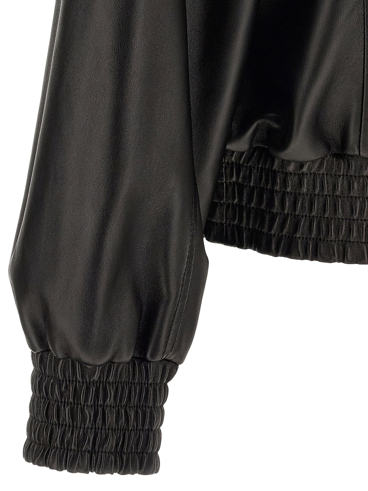 Balenciaga Black Leather Le City Jacket