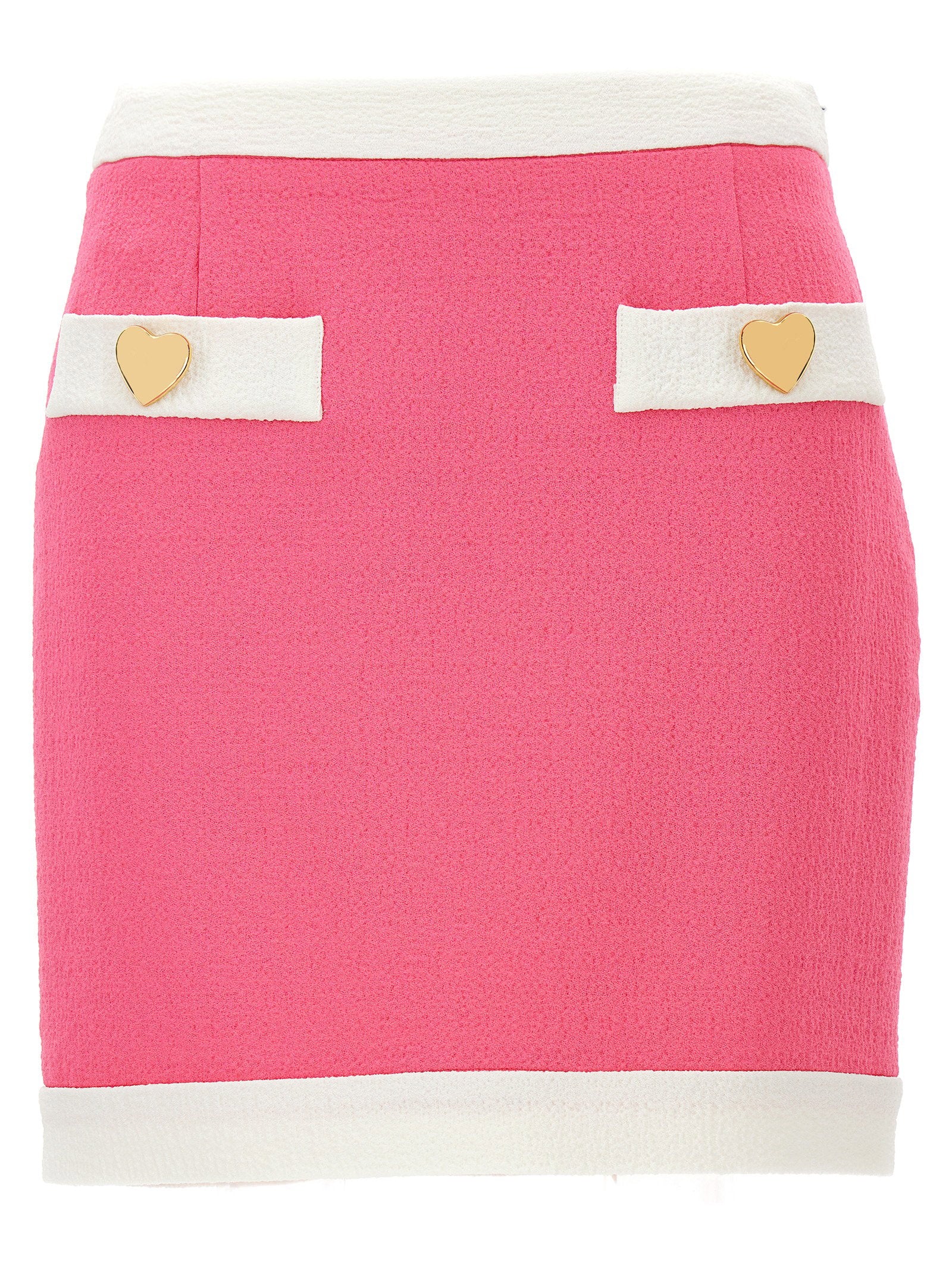 Moschino Heart Buttons Skirt