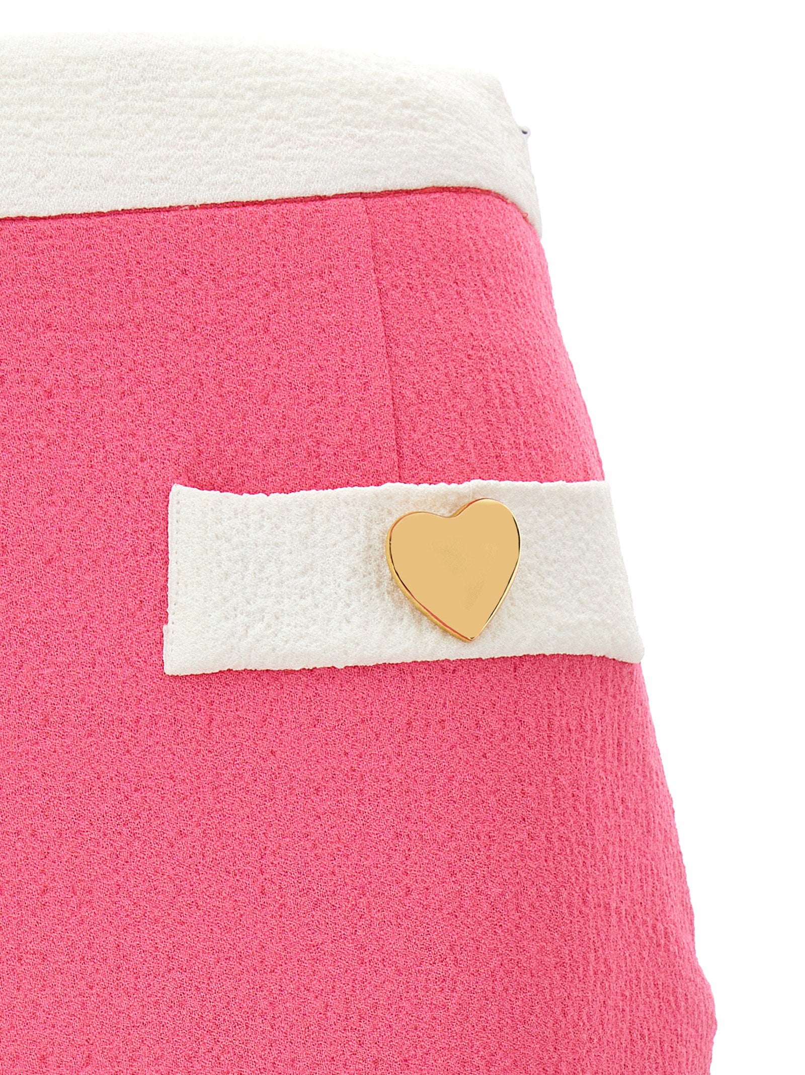 Moschino Heart Buttons Skirt