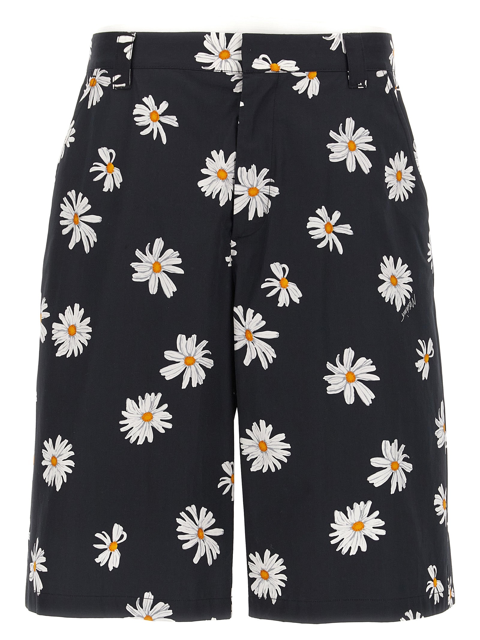 Moschino Margherite Print Bermuda Shorts