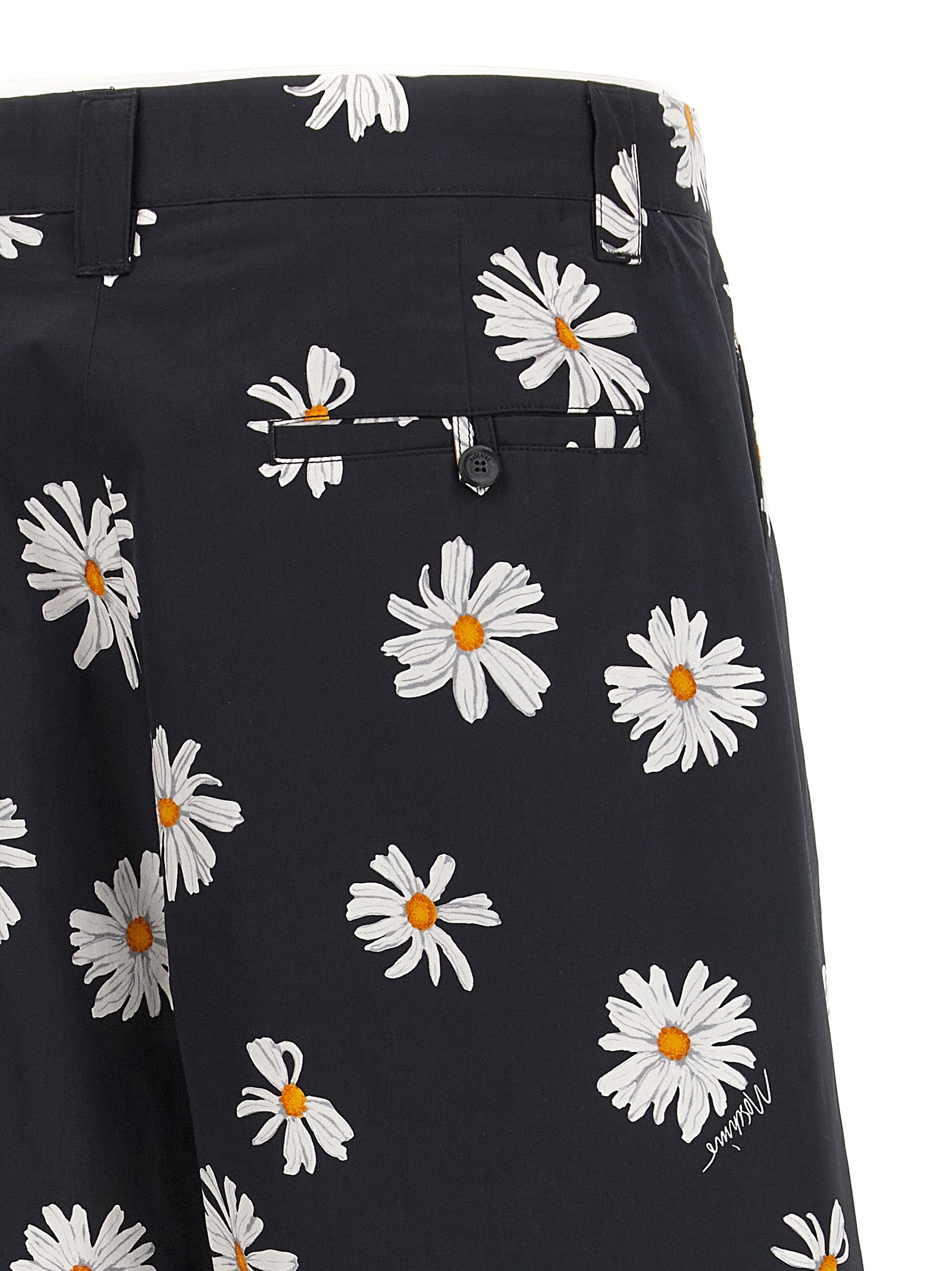 Moschino Margherite Print Bermuda Shorts