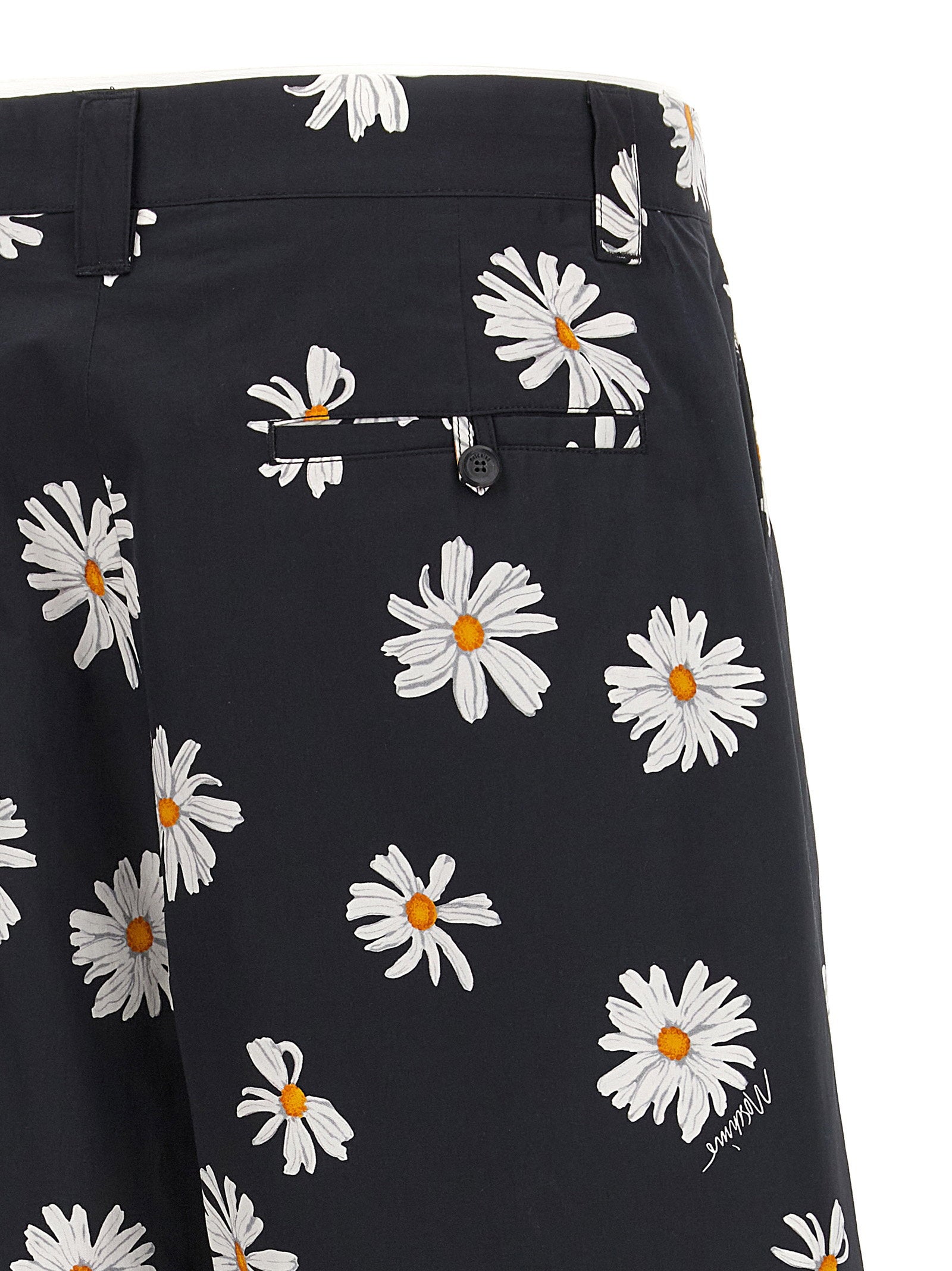 Moschino Margherite Print Bermuda Shorts