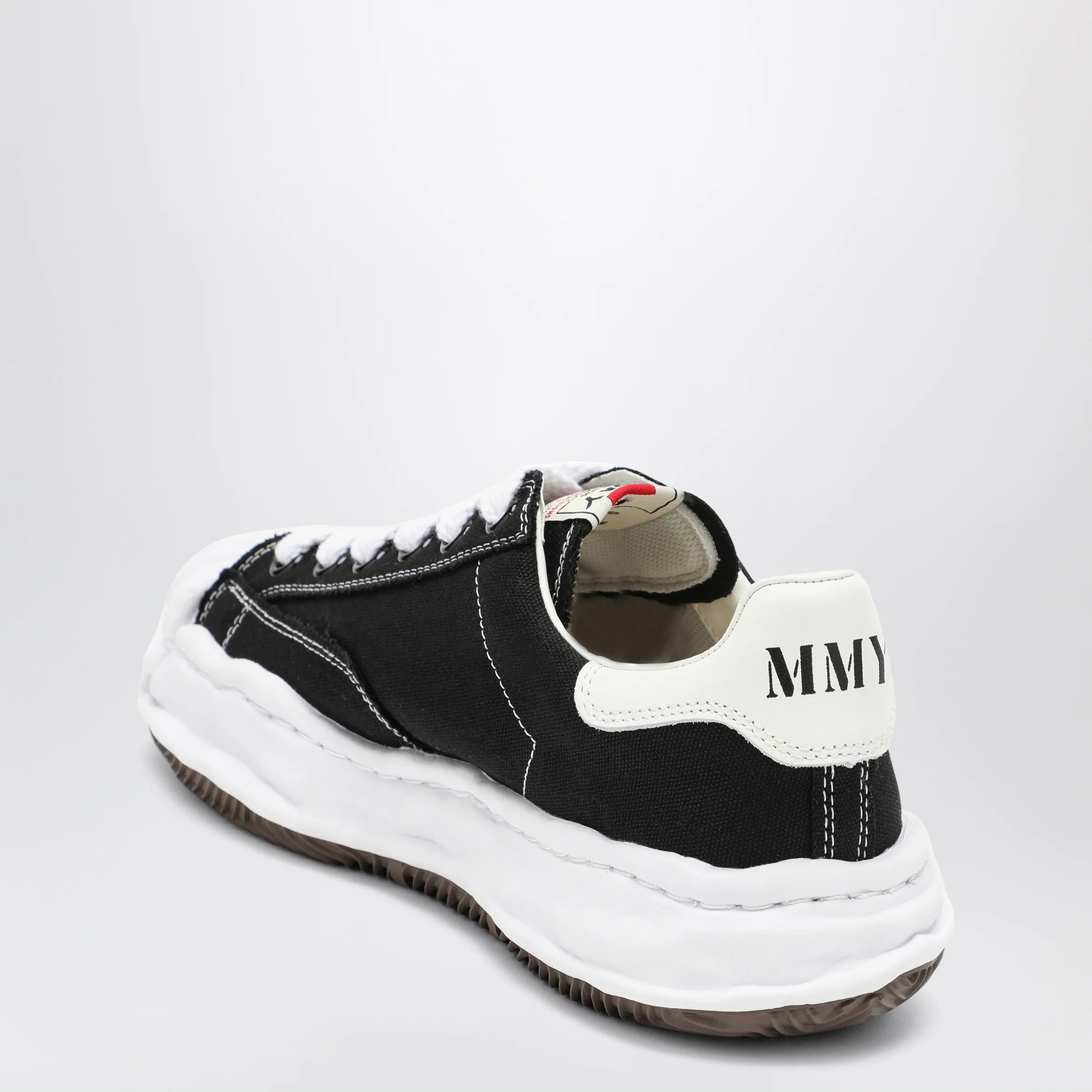 Maison MIHARA YASUHIRO Black Blakey Low canvas Sneakers