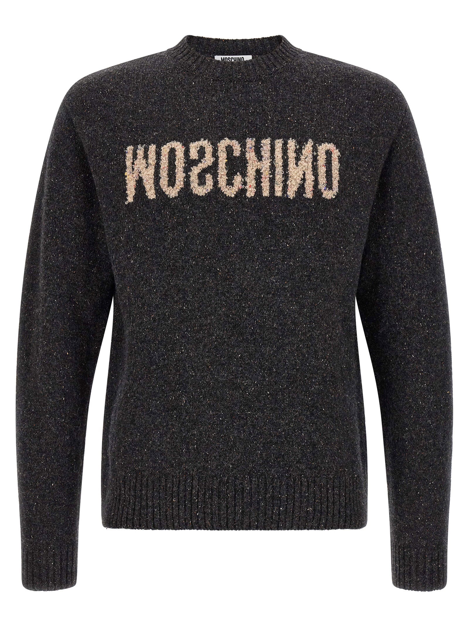 Moschino Mirrored Logo Sweater