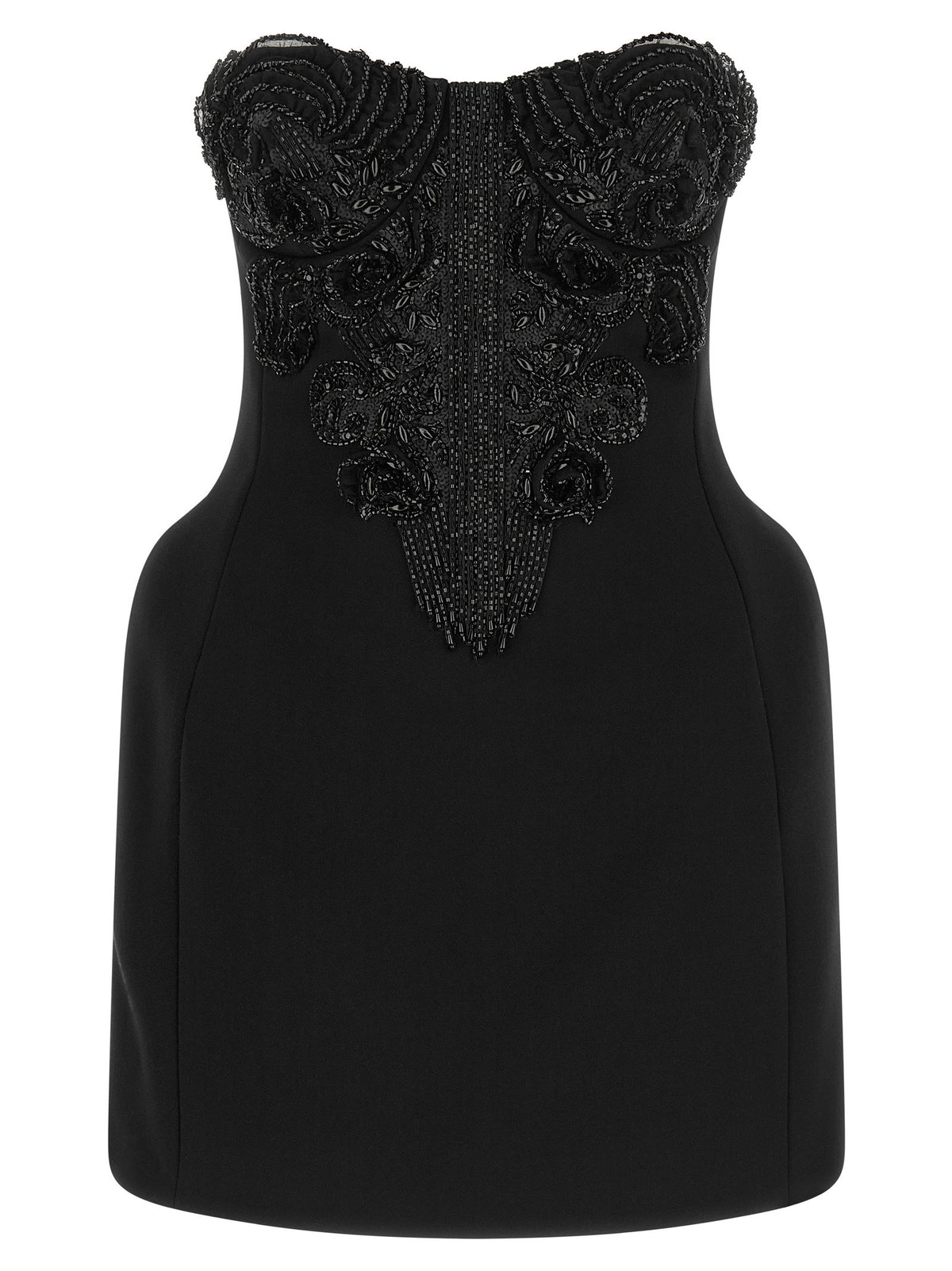 Elisabetta Franchi Crystal Corset Dress