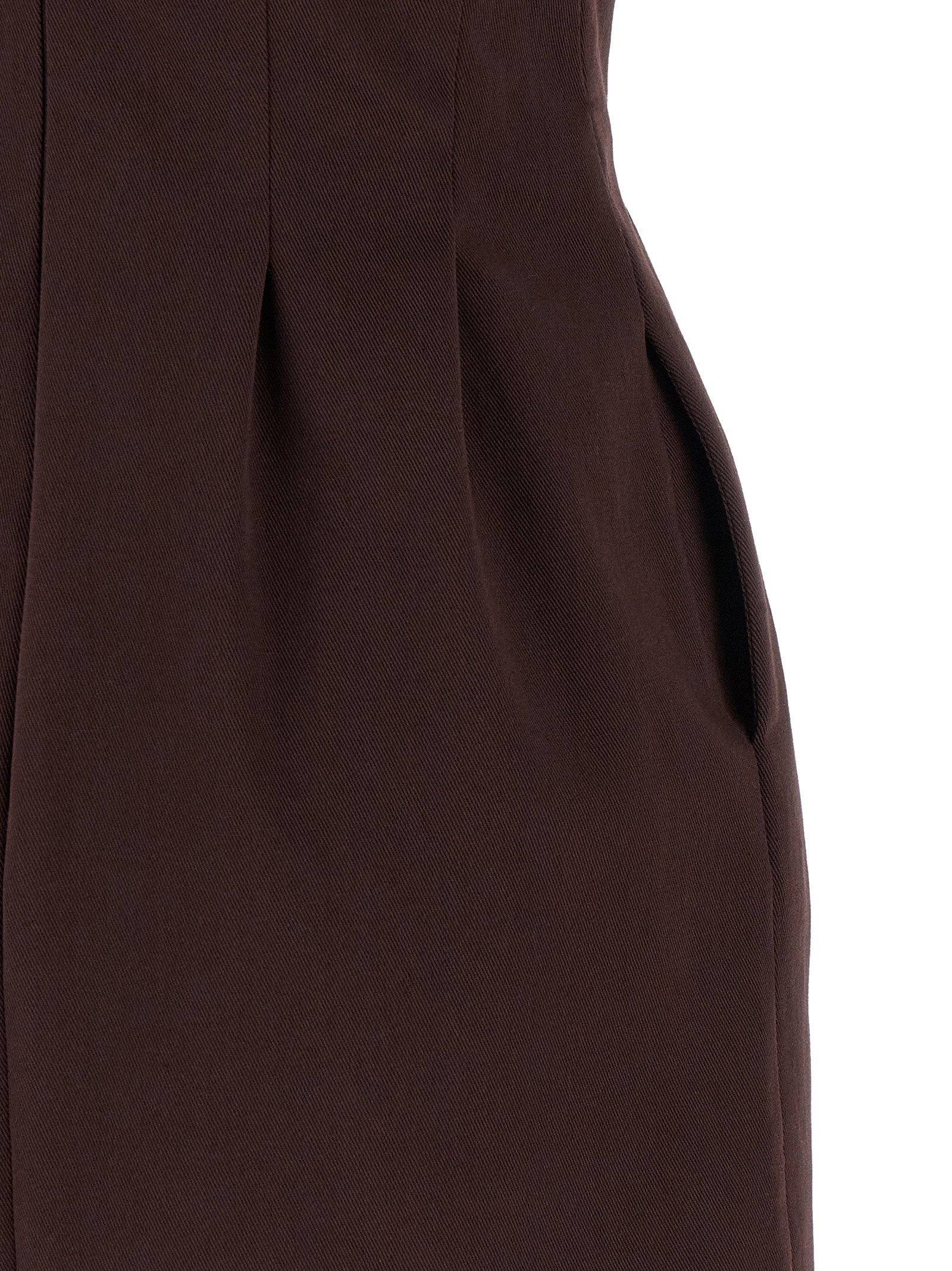 Elisabetta Franchi Metal Plaque Dress