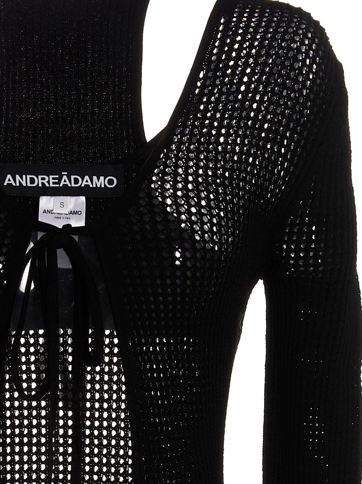 AndreĀdamo Openwork Long Cardigan