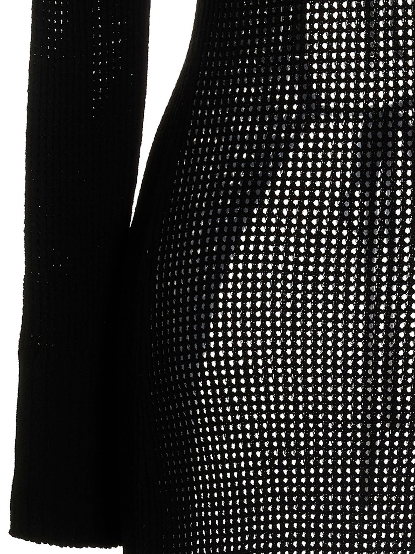 AndreĀdamo Openwork Long Cardigan