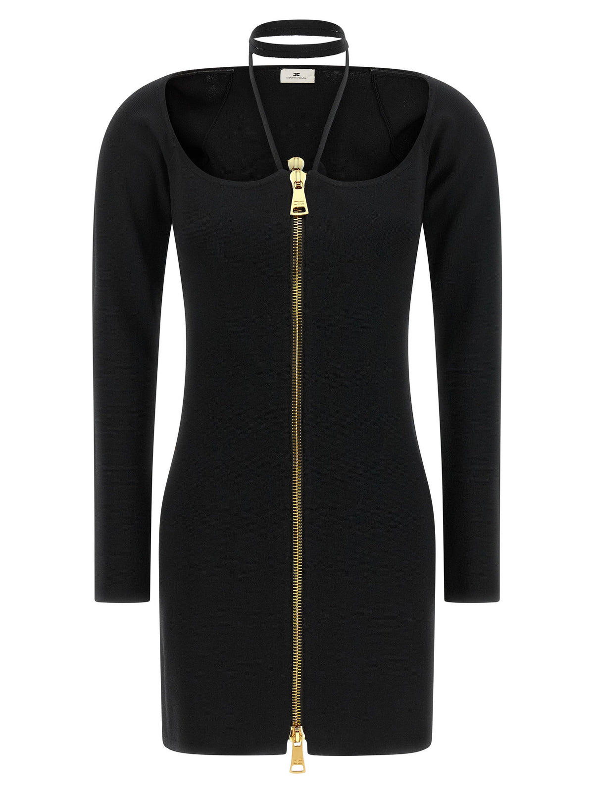 Elisabetta Franchi Fabric Stitch Knit Dress