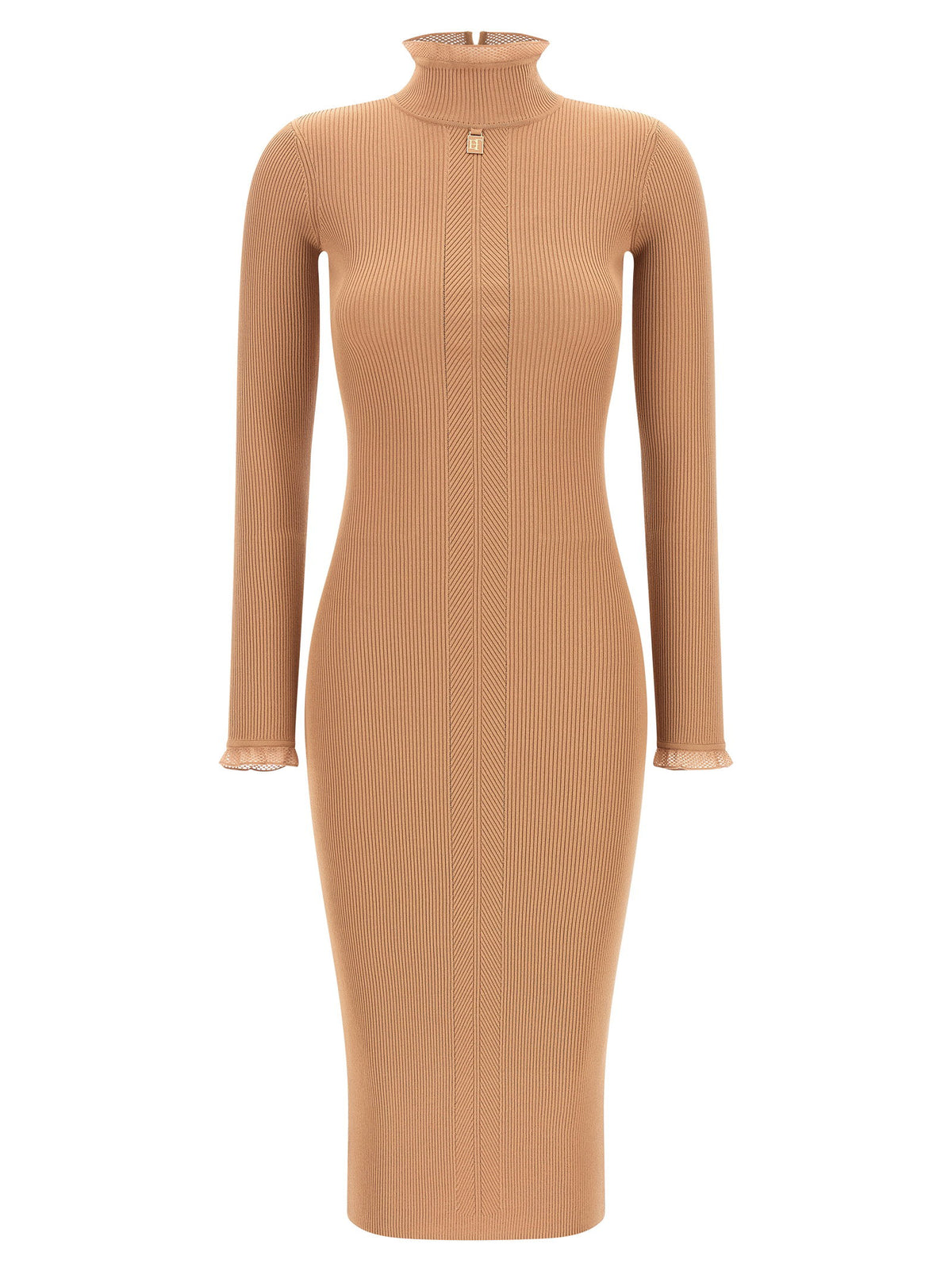 Elisabetta Franchi Ribbed Knit Dress
