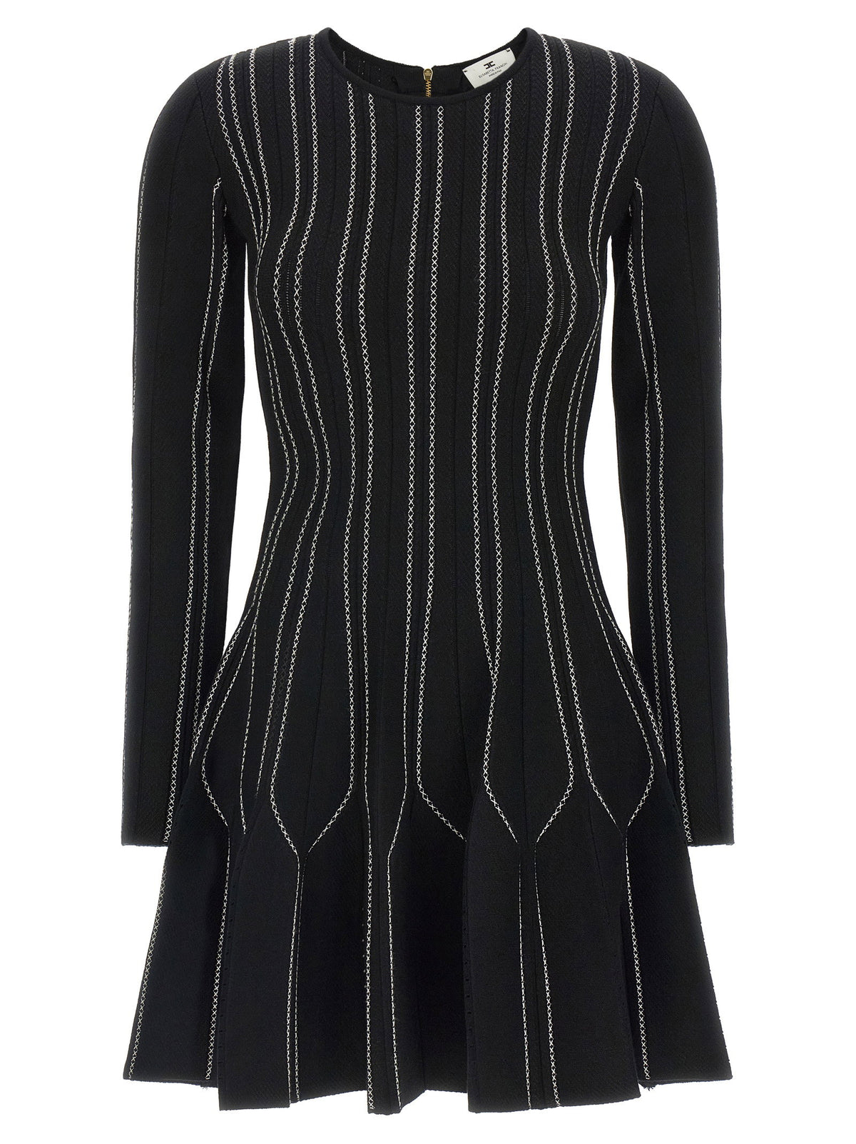 Elisabetta Franchi Origami Knit Dress