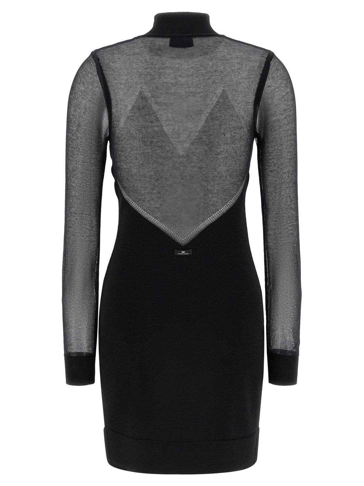 Elisabetta Franchi Dress With Transparencies