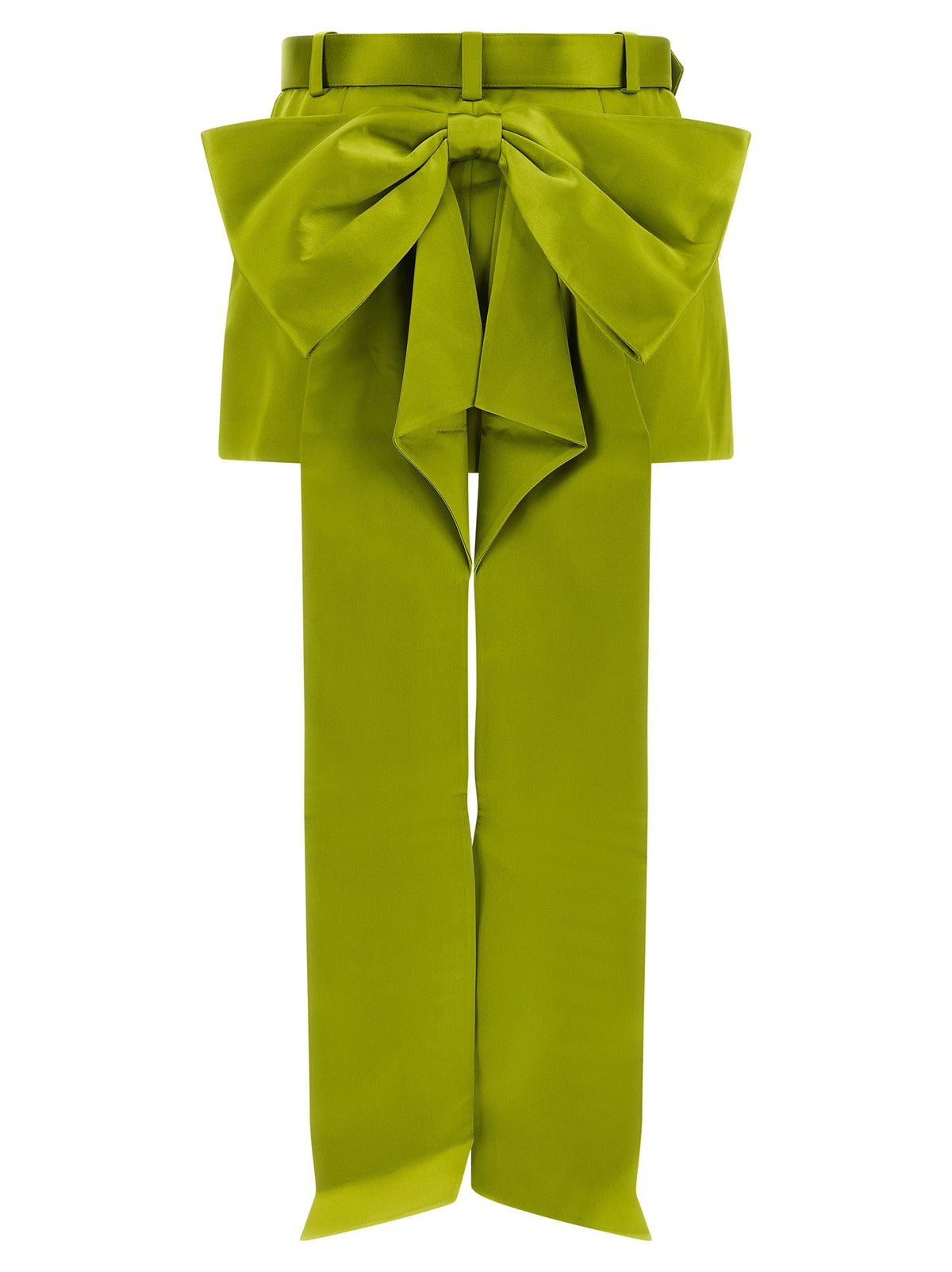 Self-Portrait Maxi Bow Skirt