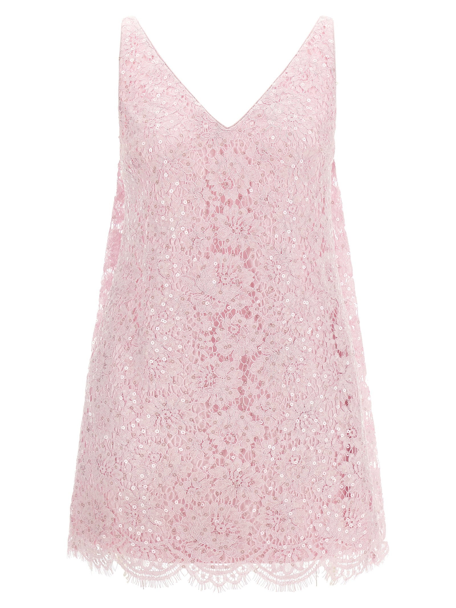 Self-Portrait Sequin Lace Dress