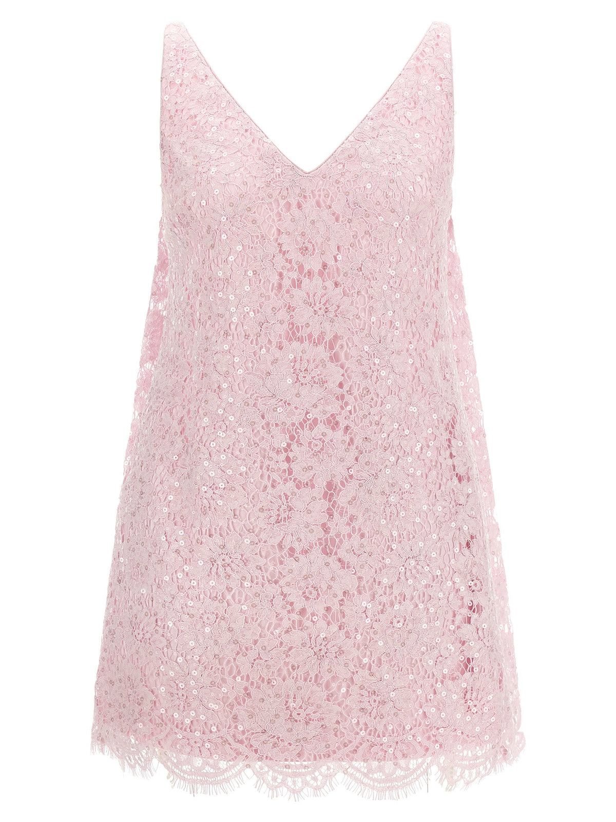 Self-Portrait Sequin Lace Dress