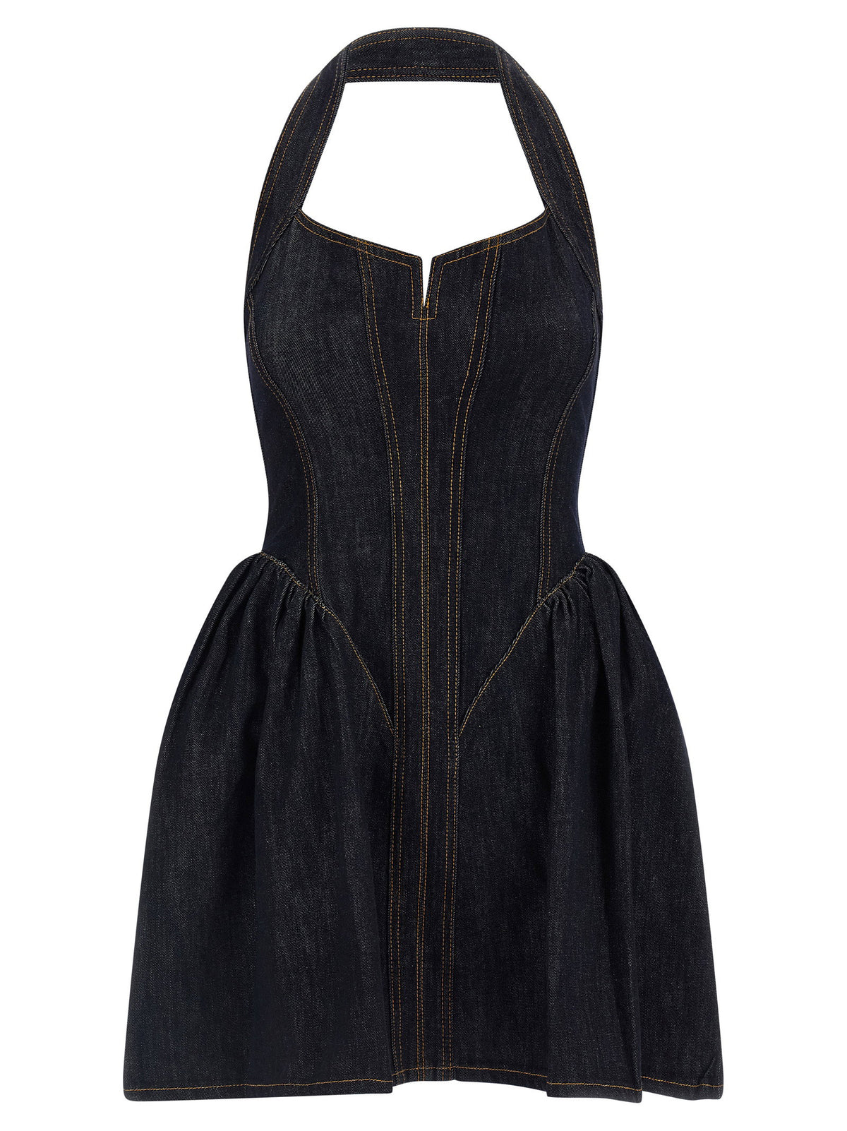 Self-Portrait Denim Dress