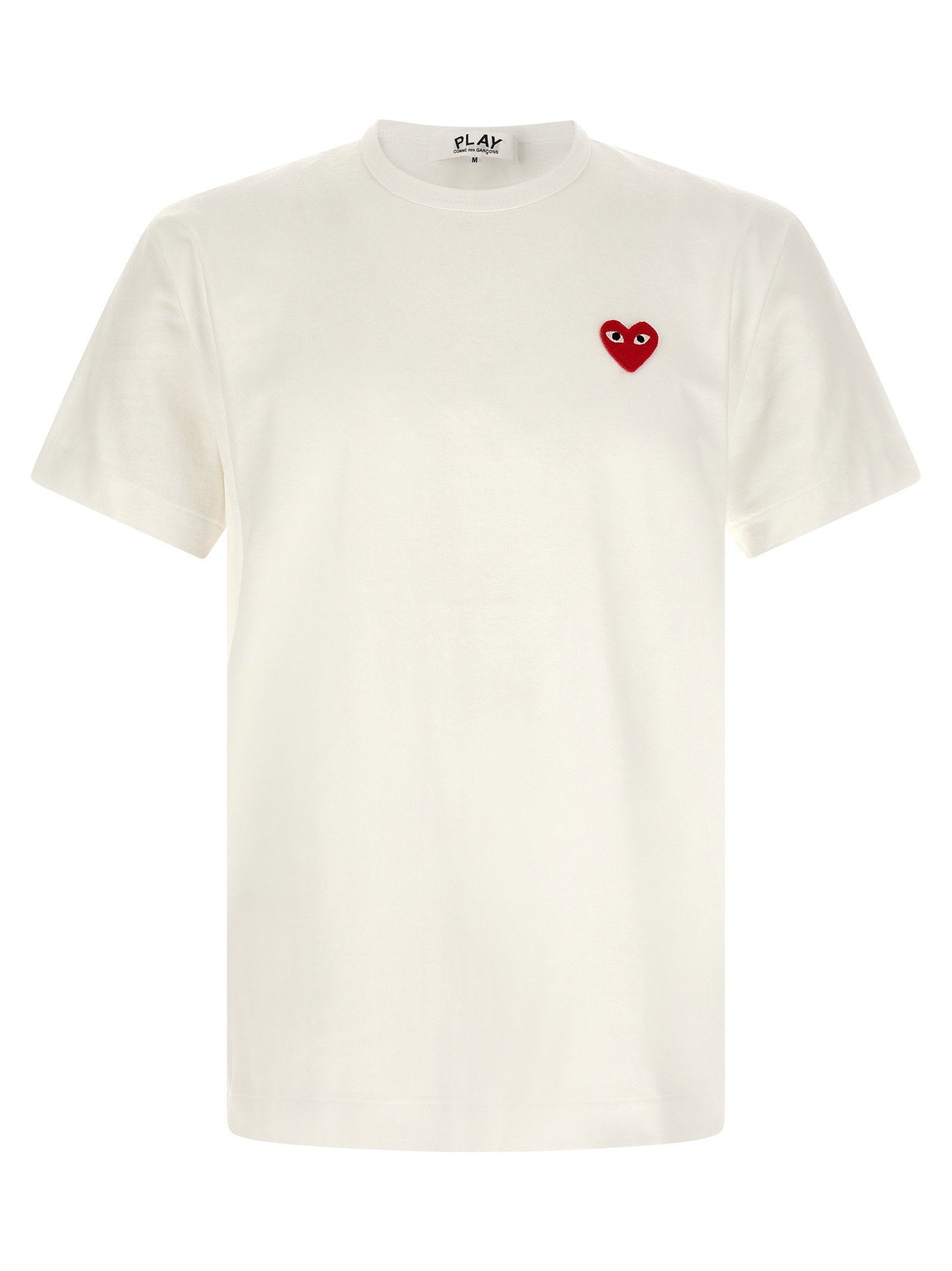 Comme Des Garçons Play Heart Patch T-shirt