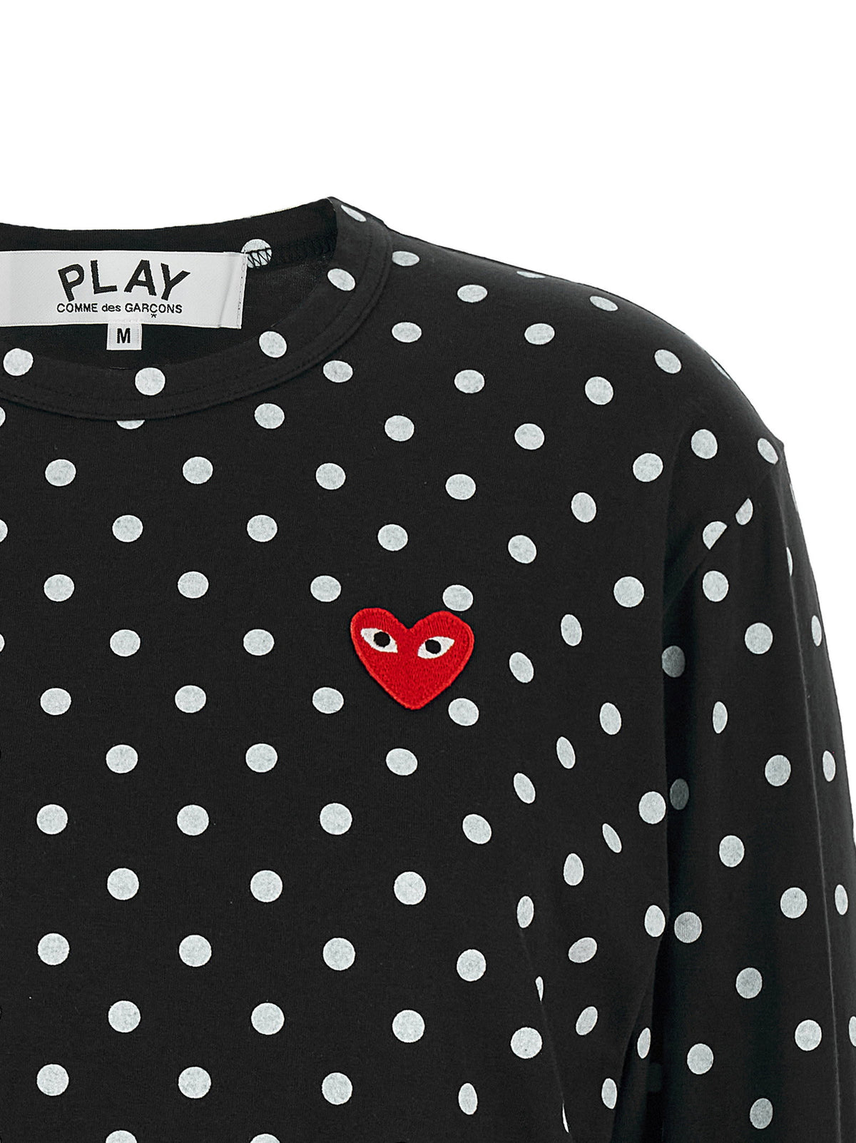 Comme Des Garçons Play Red Emblem T-shirt