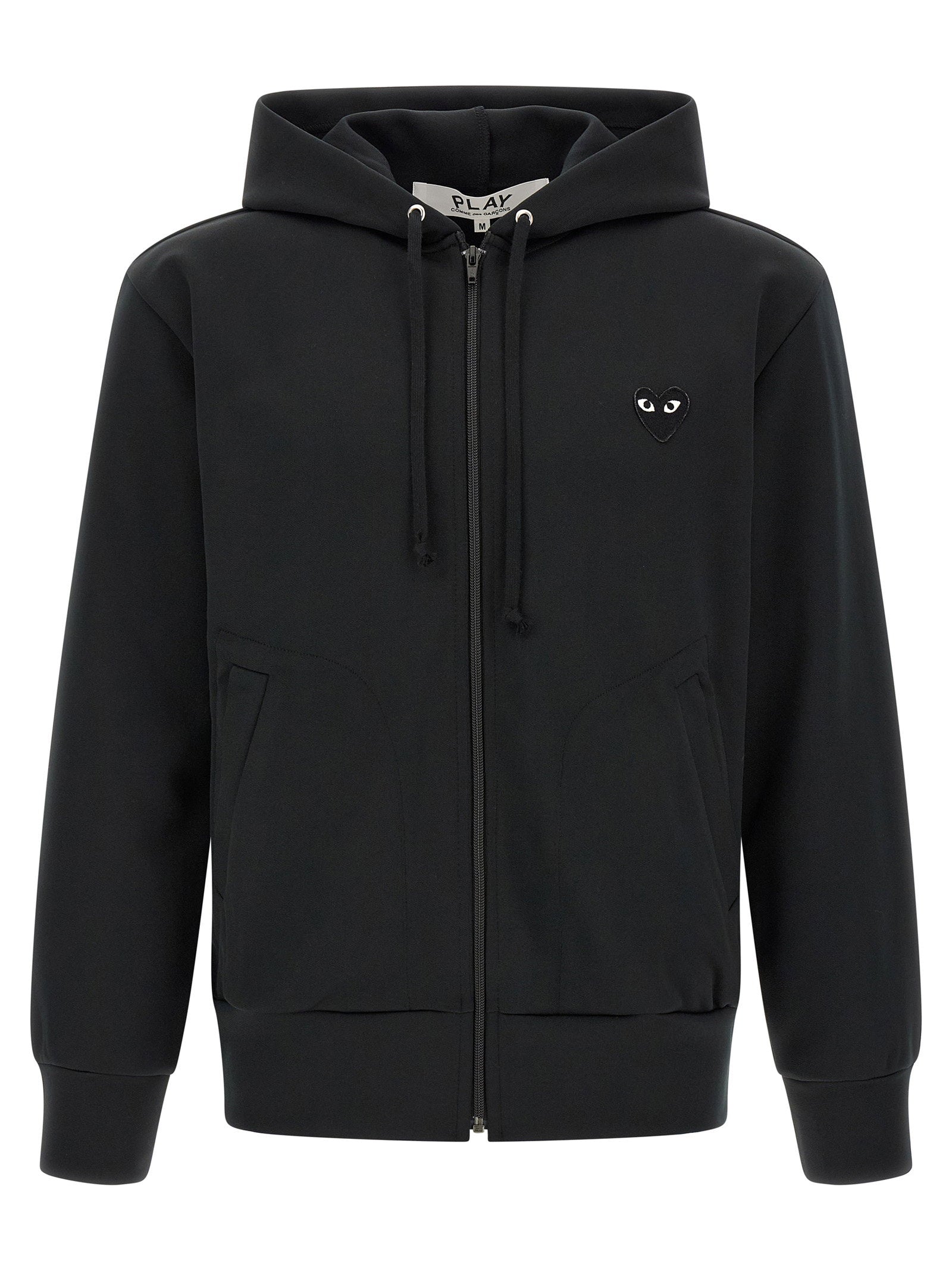 Comme Des Garçons Play Heart Patch Hoodie