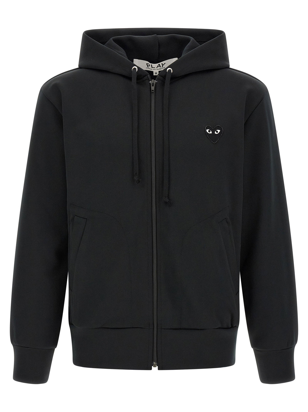 Comme Des Garçons Play Heart Patch Hoodie