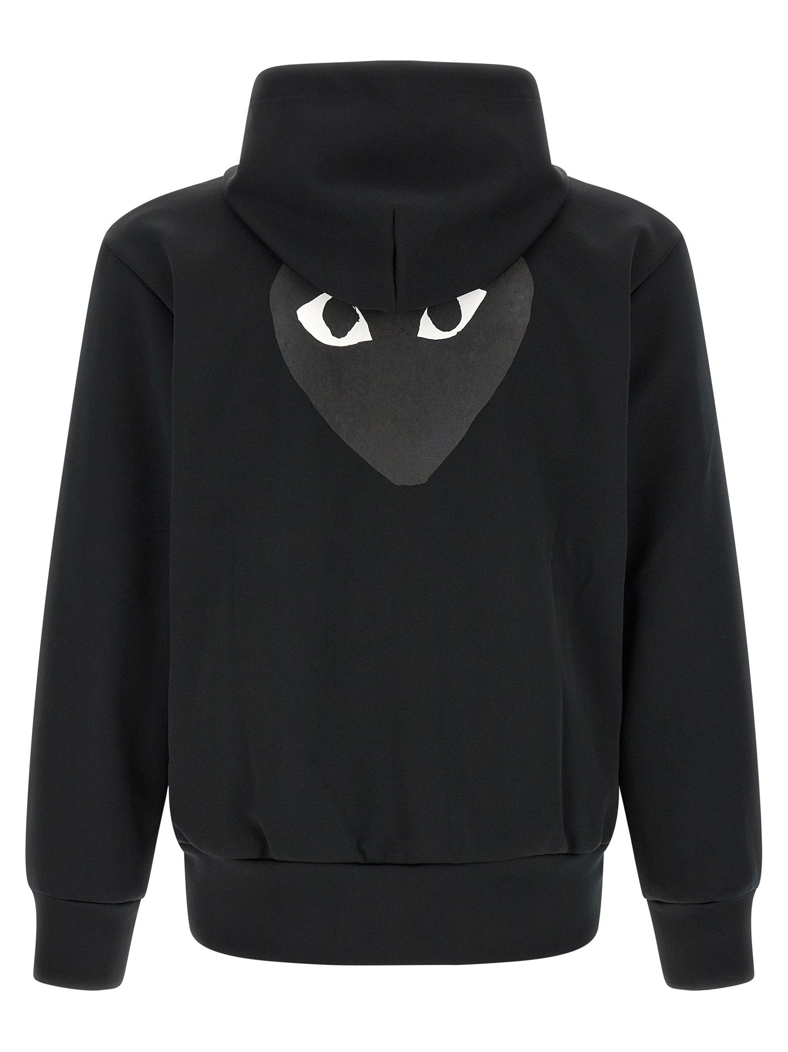 Comme Des Garçons Play Heart Patch Hoodie