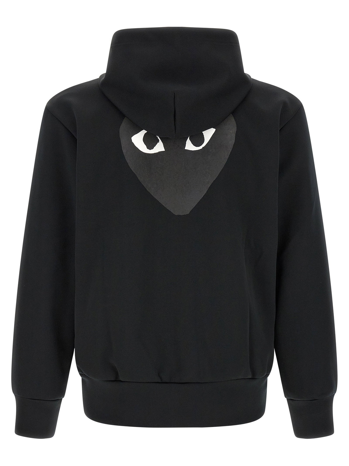 Comme Des Garçons Play Heart Patch Hoodie